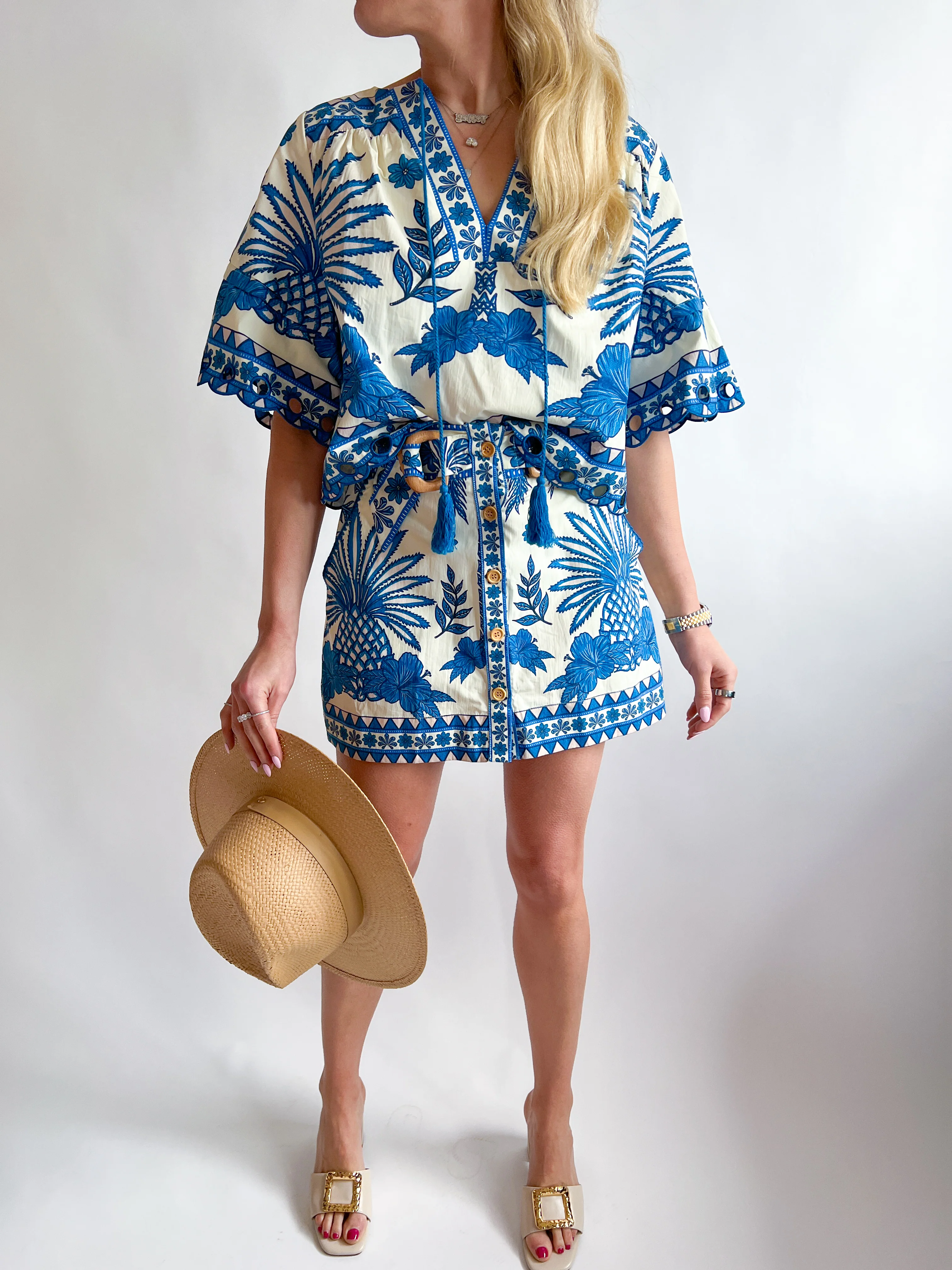 Blue Bird Male Skirt - Image 4