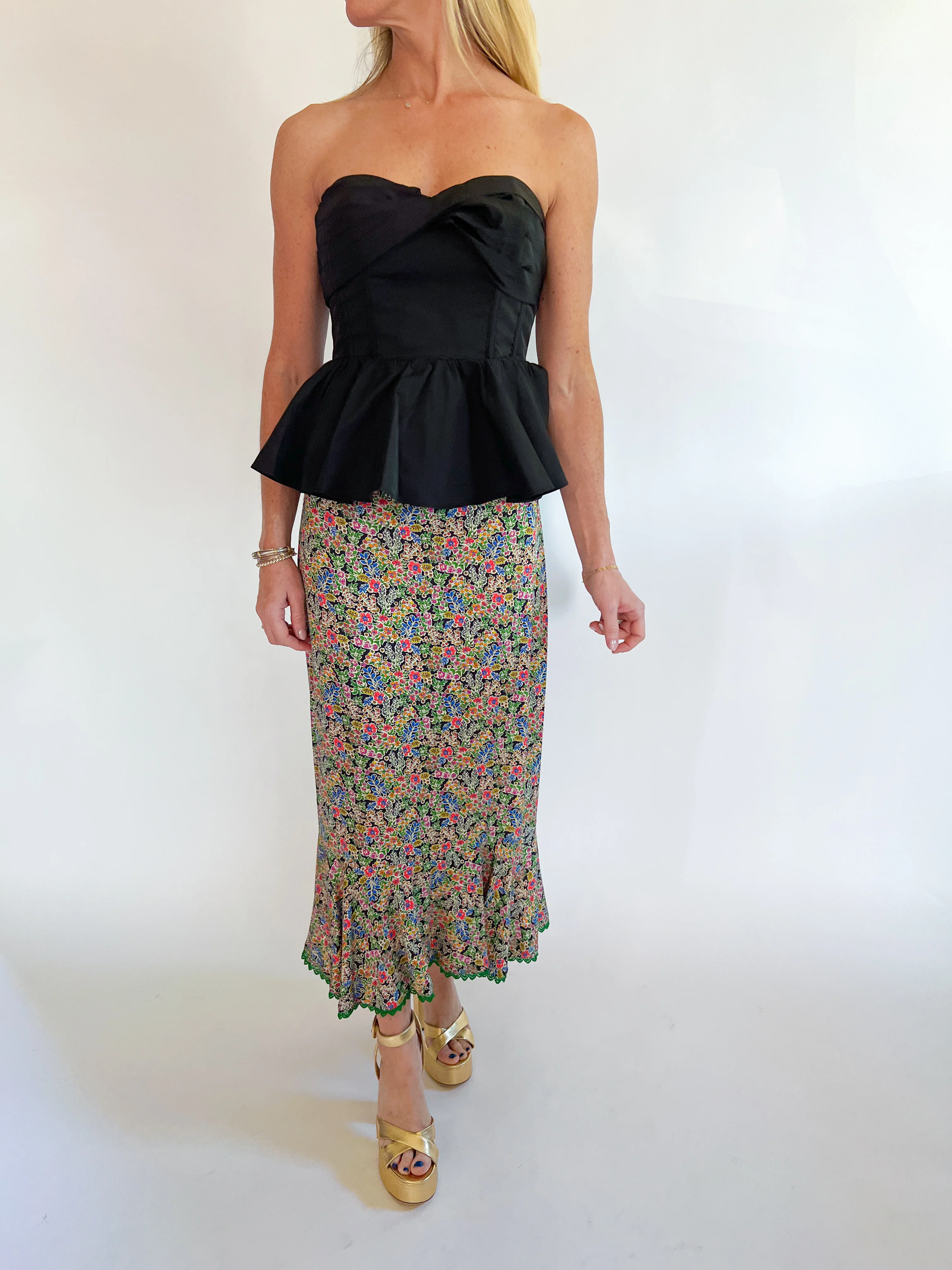 Cece Floral Skirt - Image 3