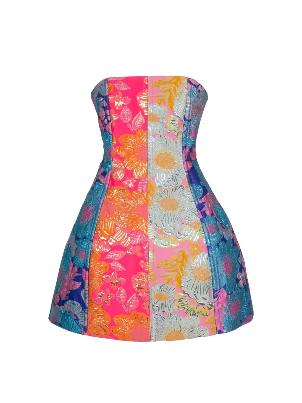 Cosmica Strapless Mini Dress - Image 4