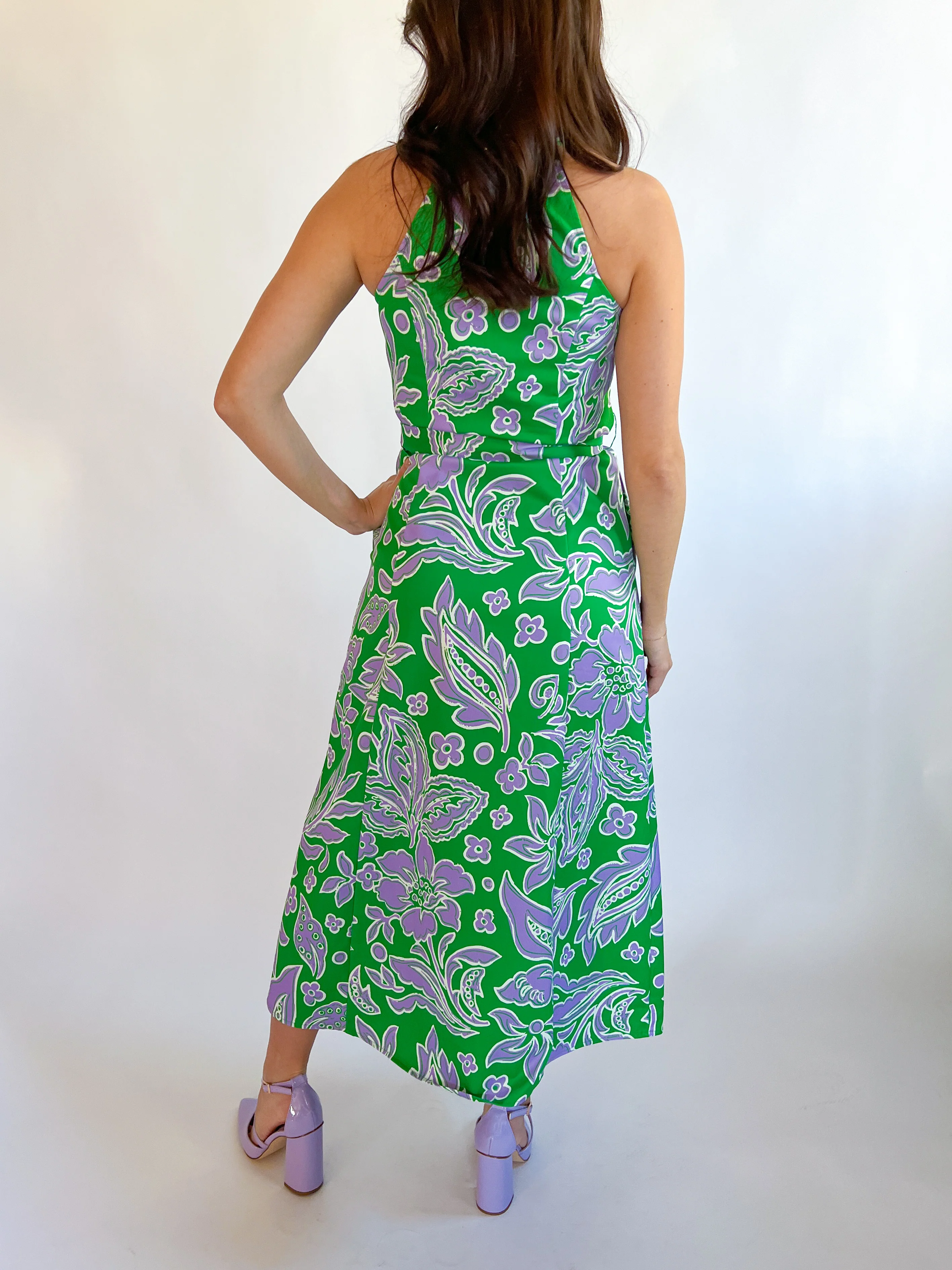 Fitted Halter Shirtdress - Image 4