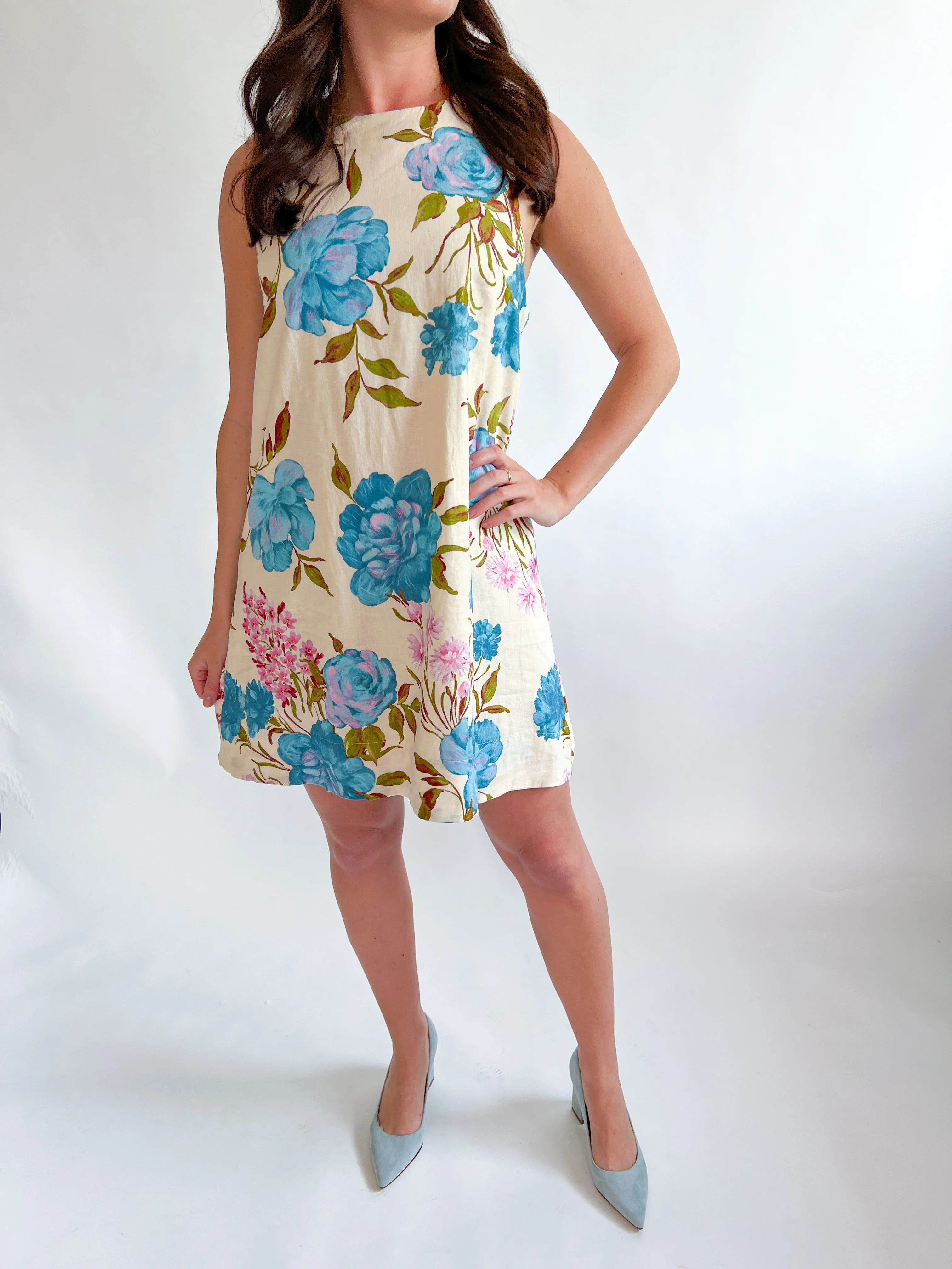 Floral Shift Dress - Image 2