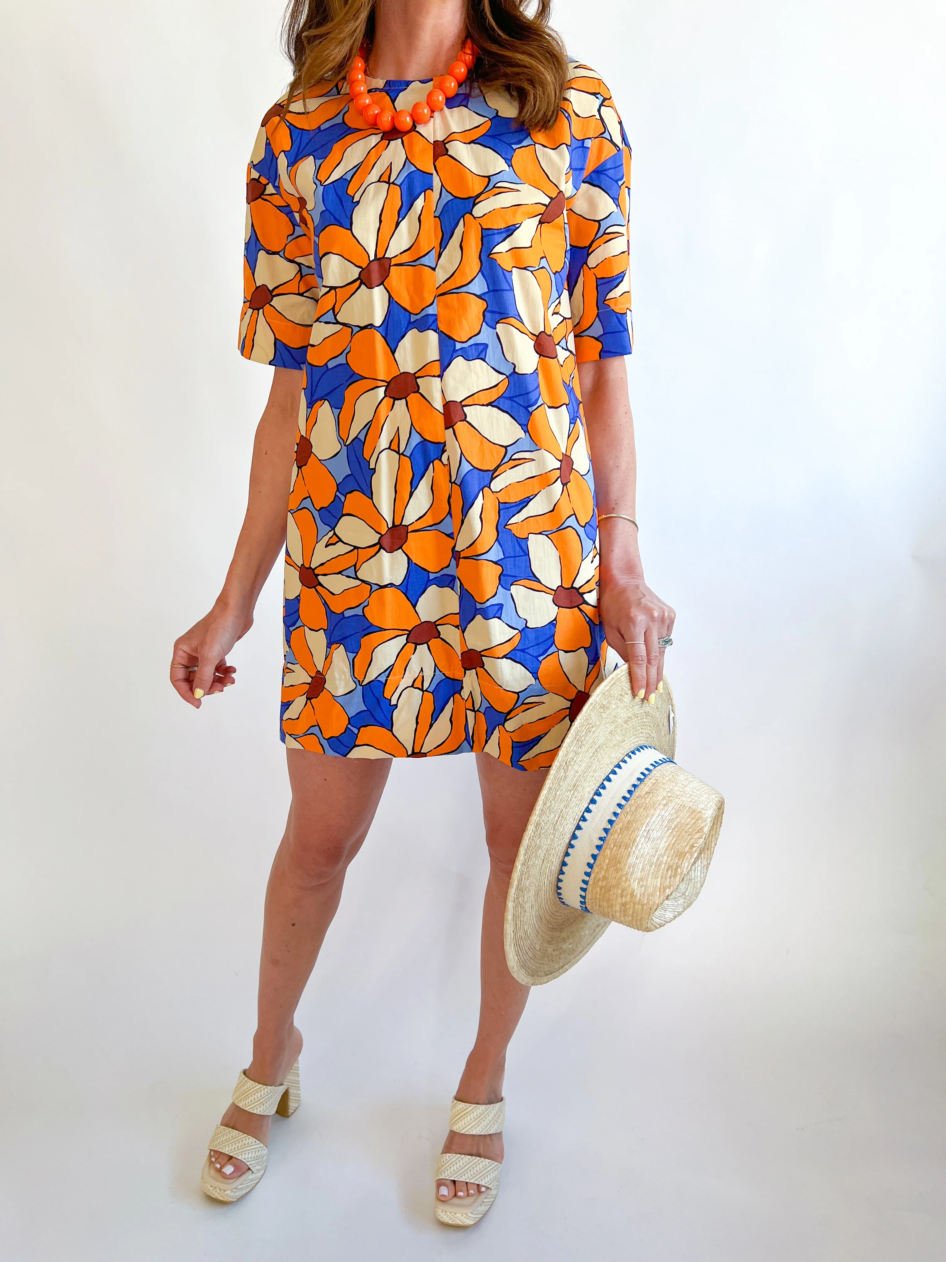 Flower Mini Dress - Image 2
