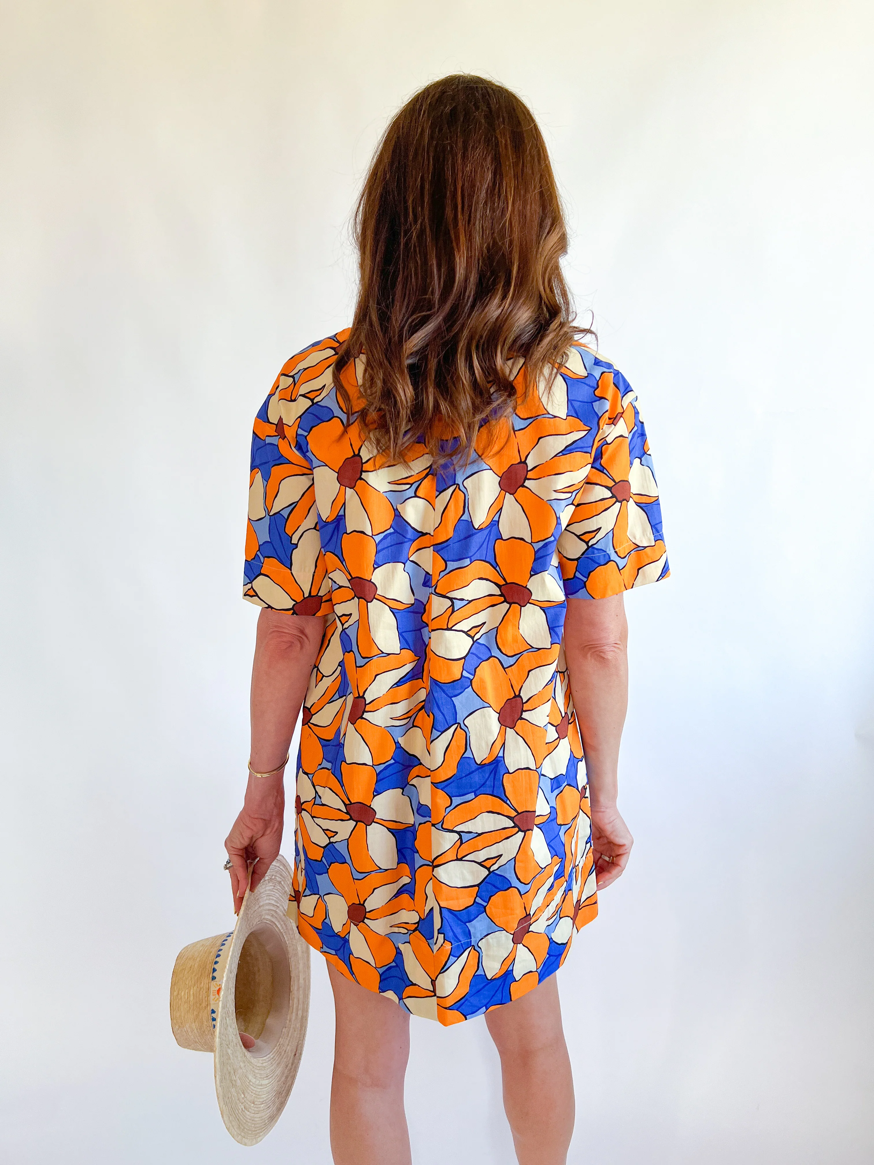 Flower Mini Dress - Image 3