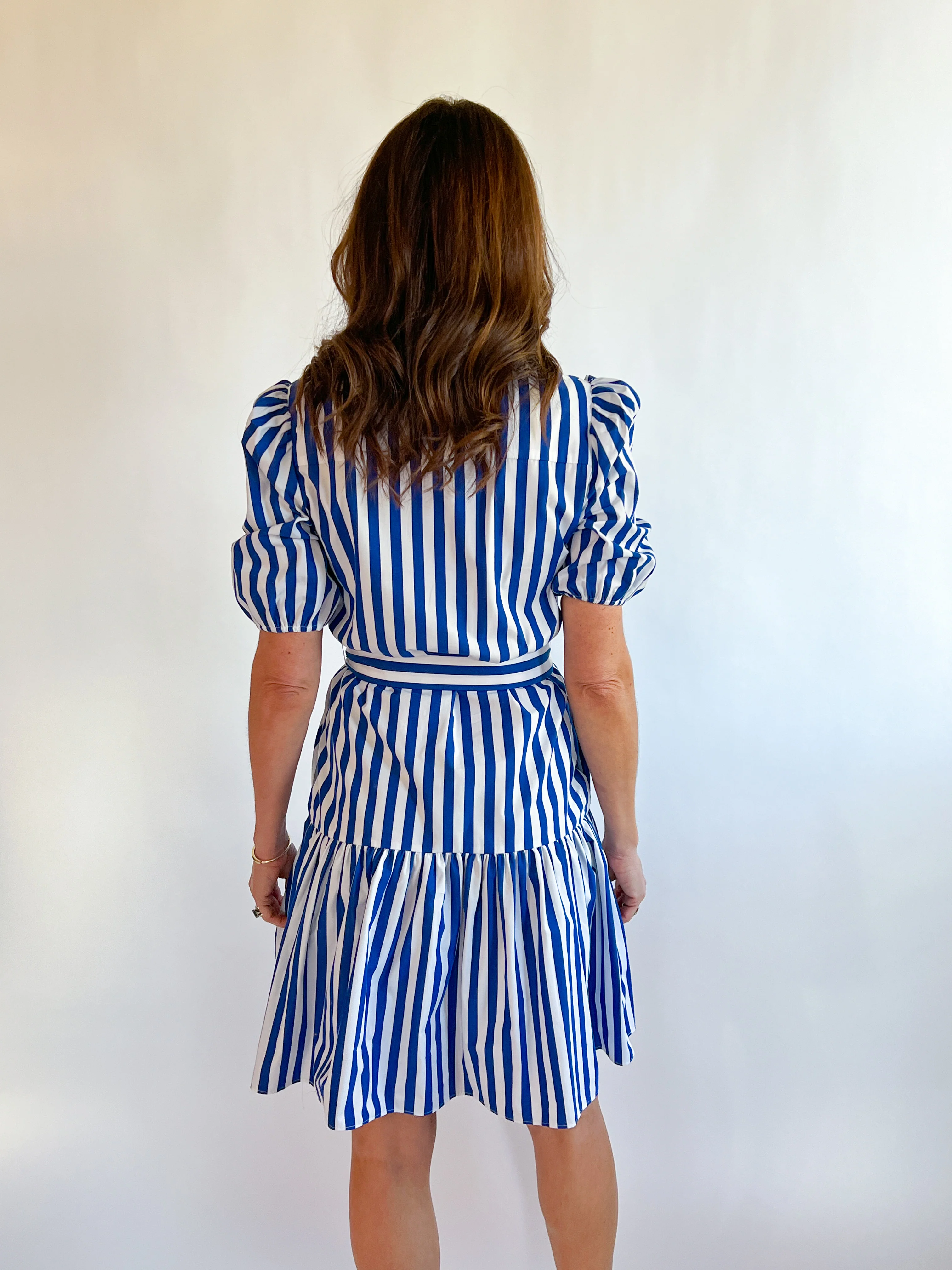 Flutter Stripe Mini Dress - Image 3