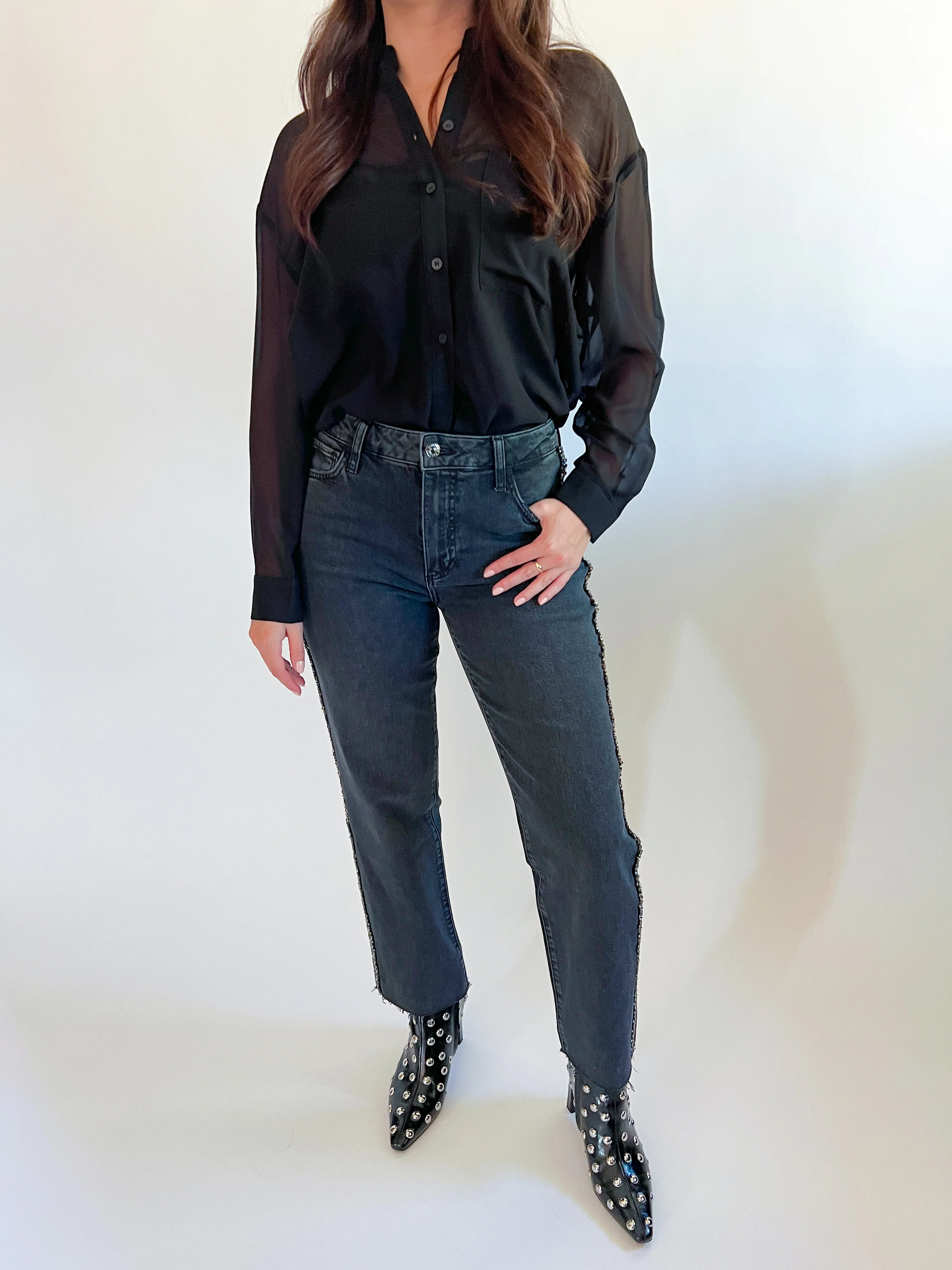 Grayson Sheer Shirt - Image 3