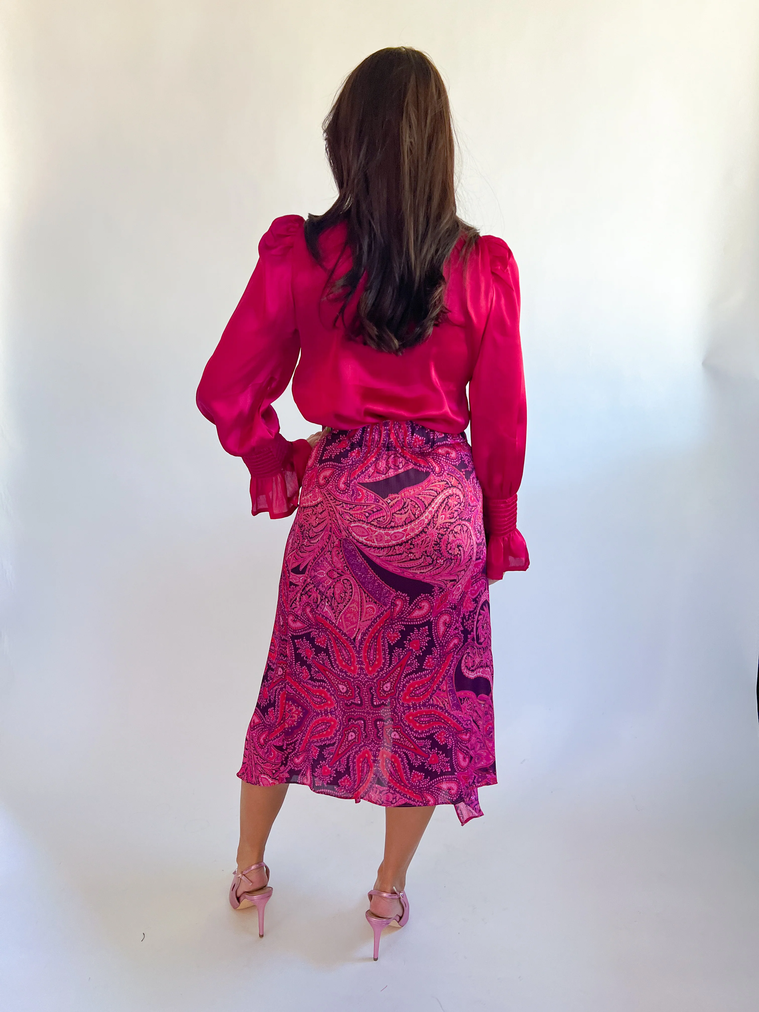 Heather Mock Neck Top - Image 5