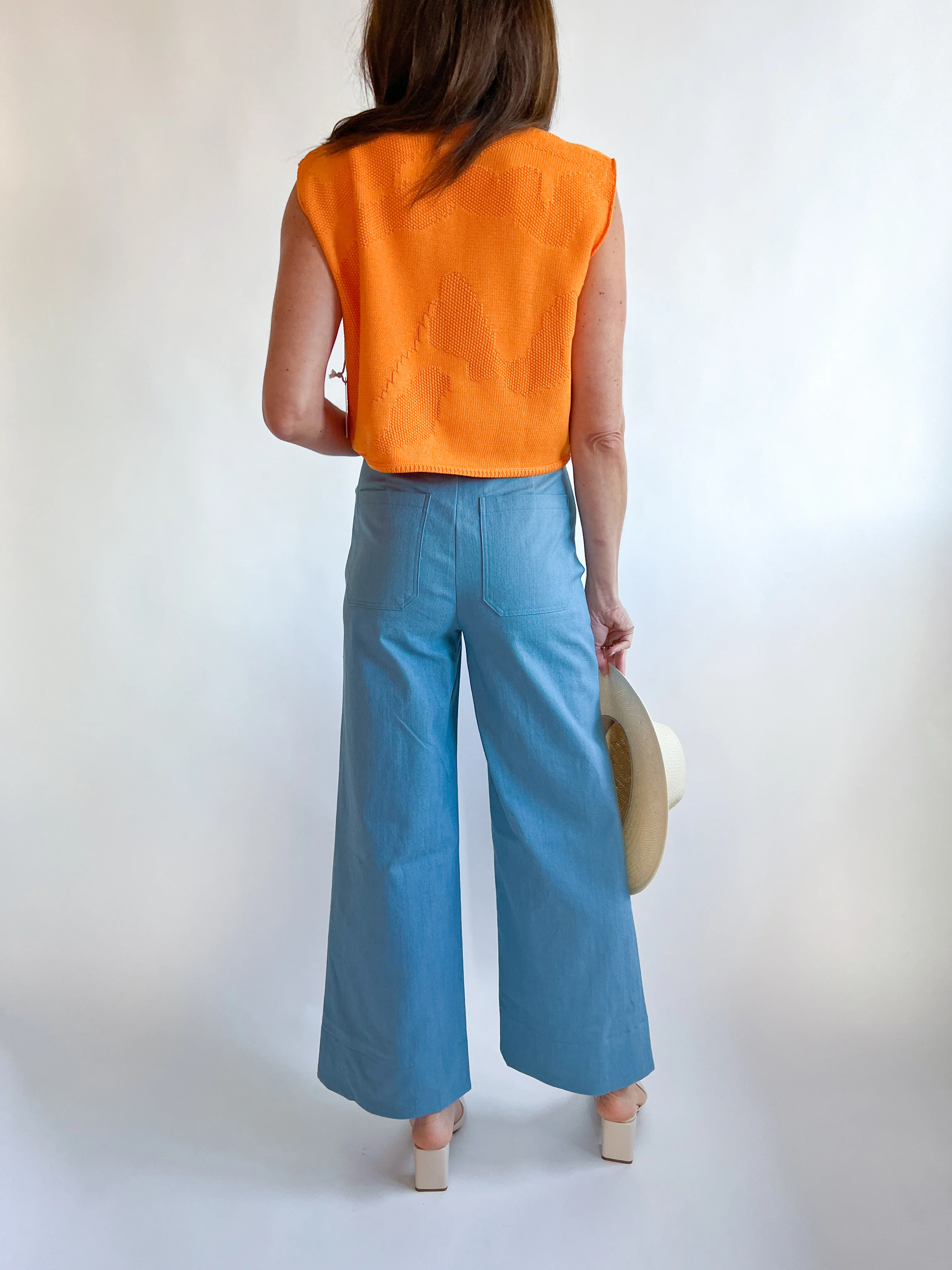High Rise Front Pocket Pants - Image 3
