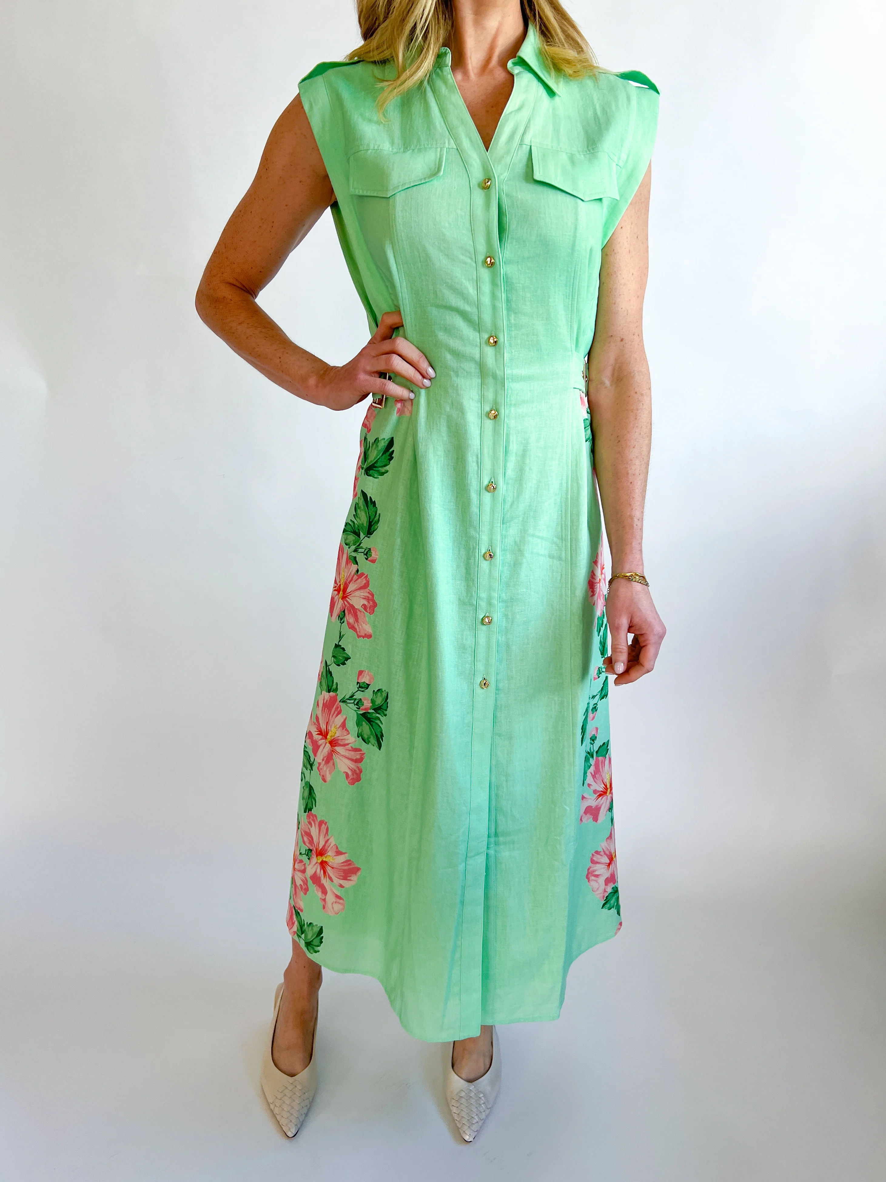Hibiscus Hillary Dress