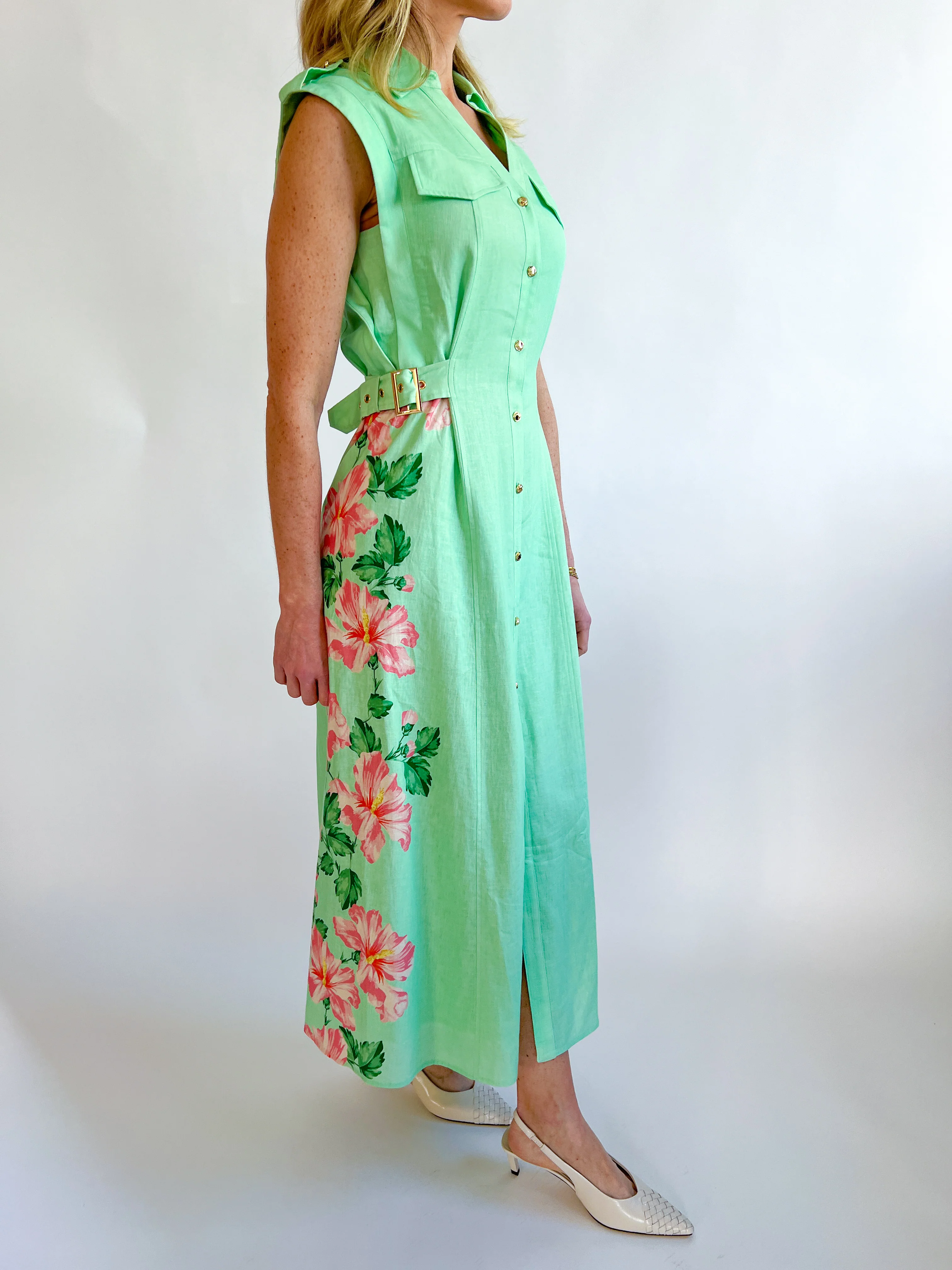 Hibiscus Hillary Dress - Image 3