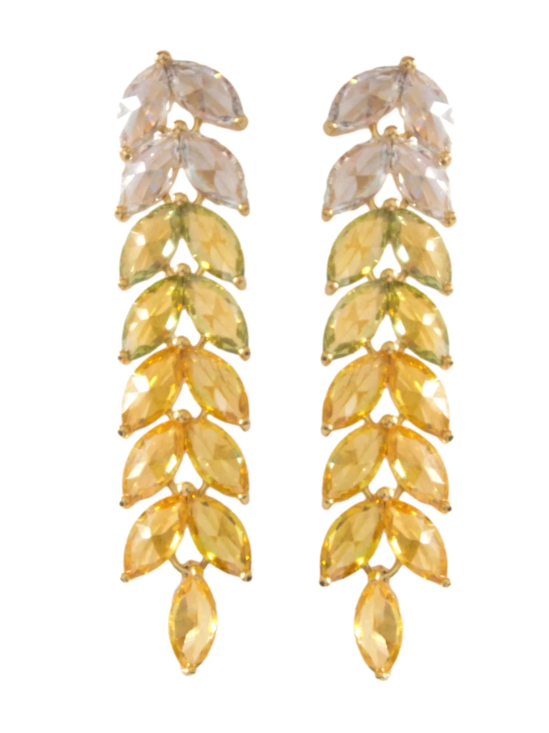 Ombre Statement Earrings - Image 2
