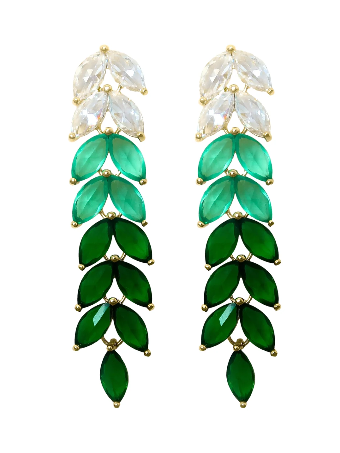 Ombre Statement Earrings - Image 3