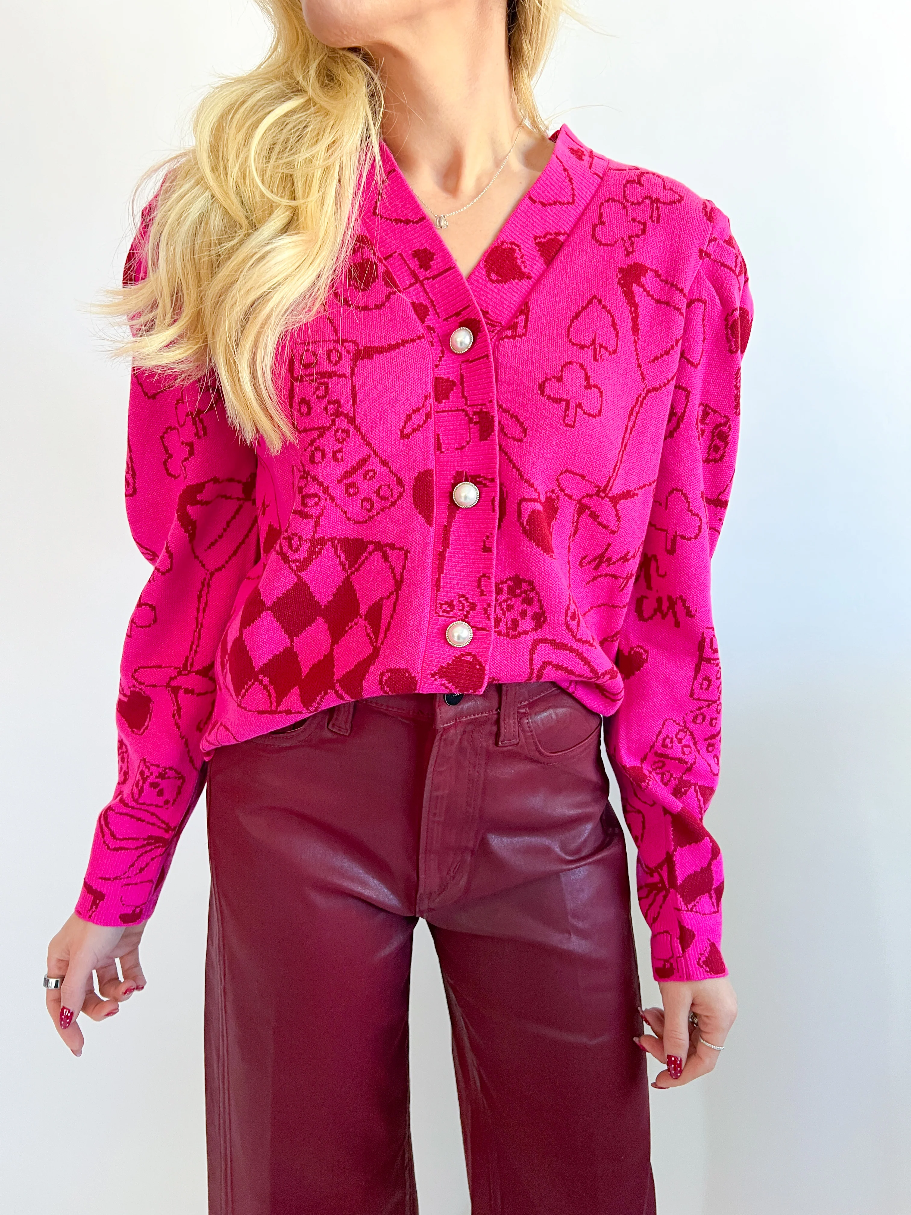 Jovie Game On Cardigan