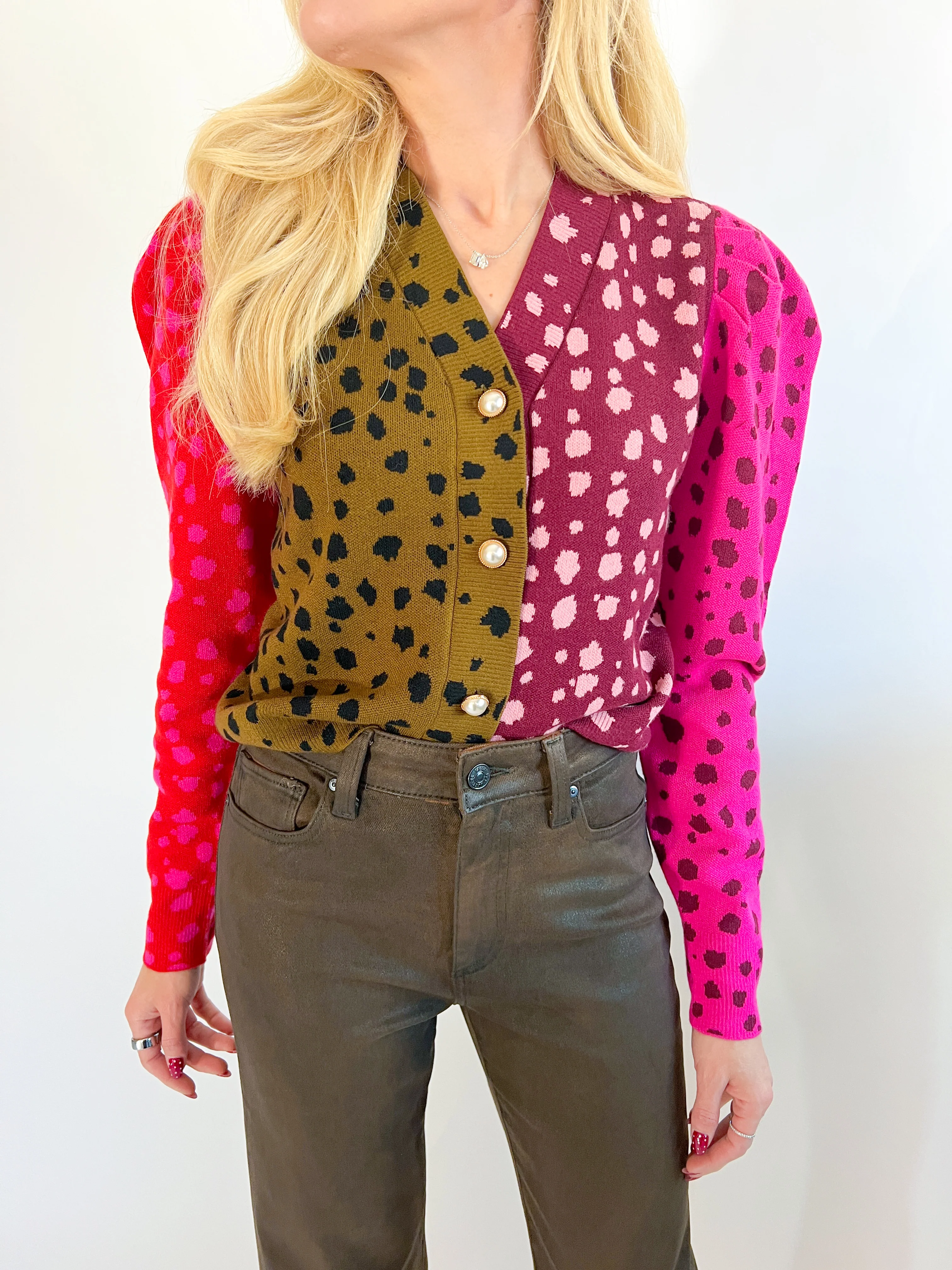 Jovie Spotted Cardigan