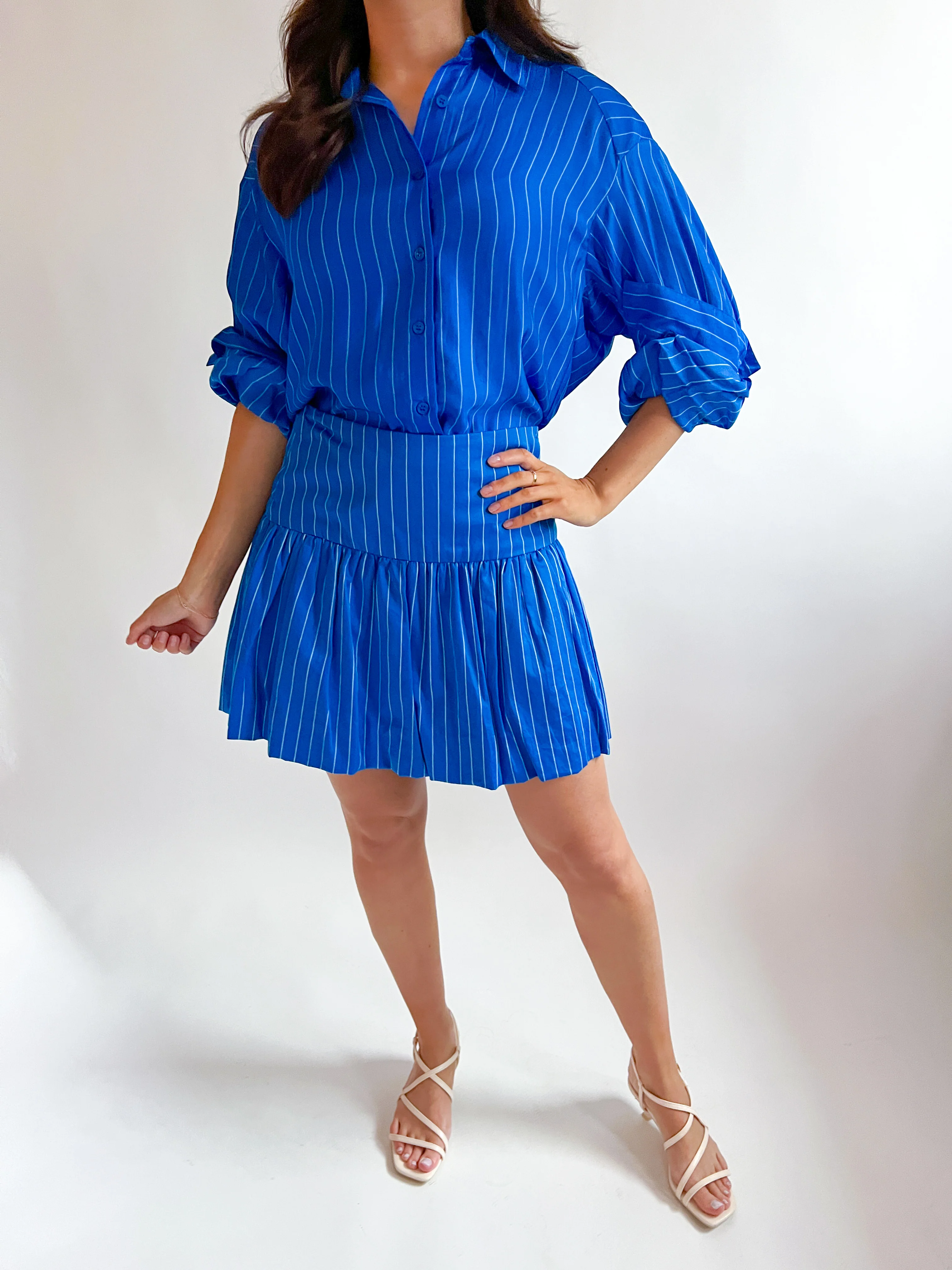 Kaia Bubble Hem Skirt - Image 3
