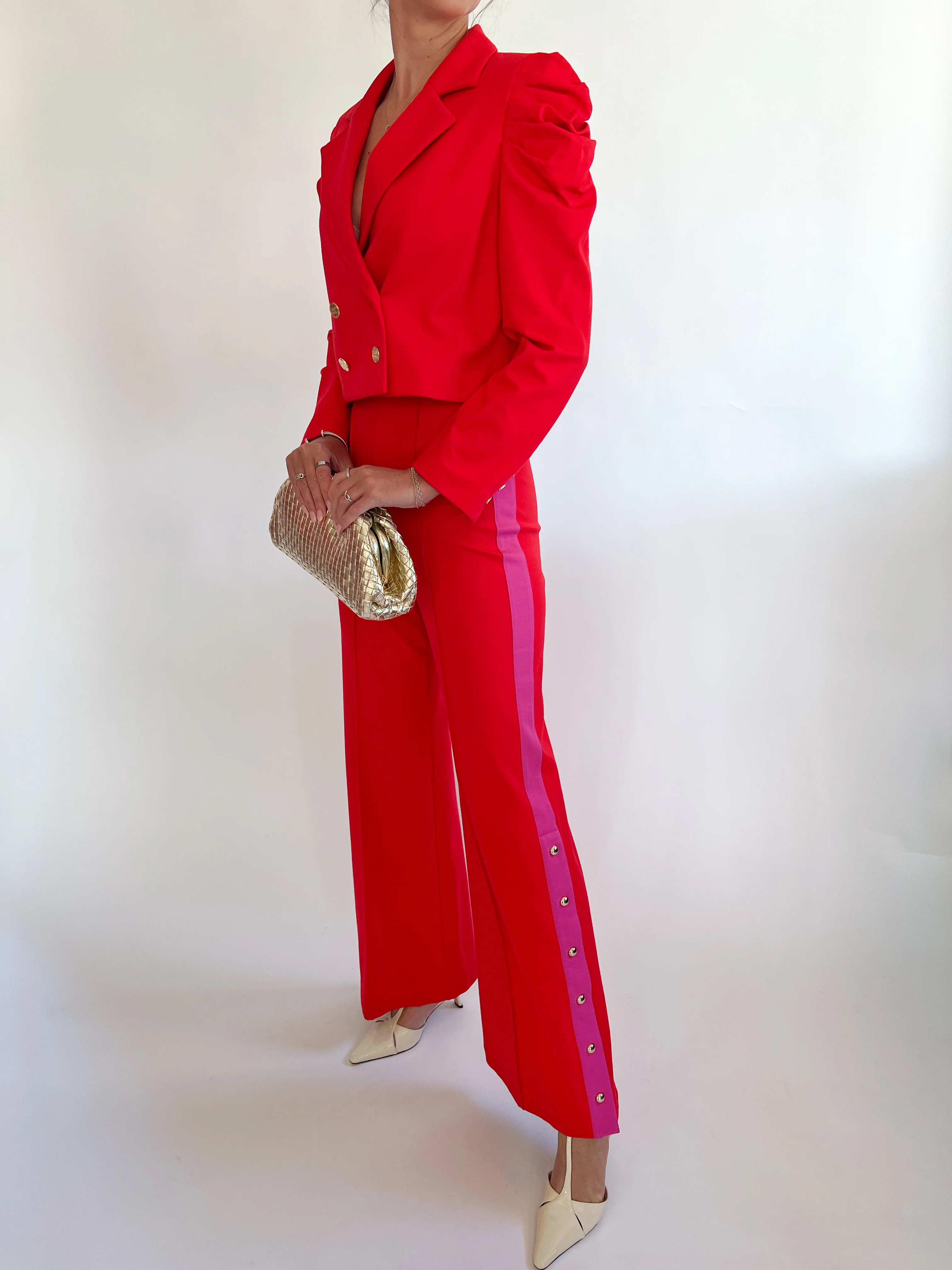 Margo Red Blazer - Image 2