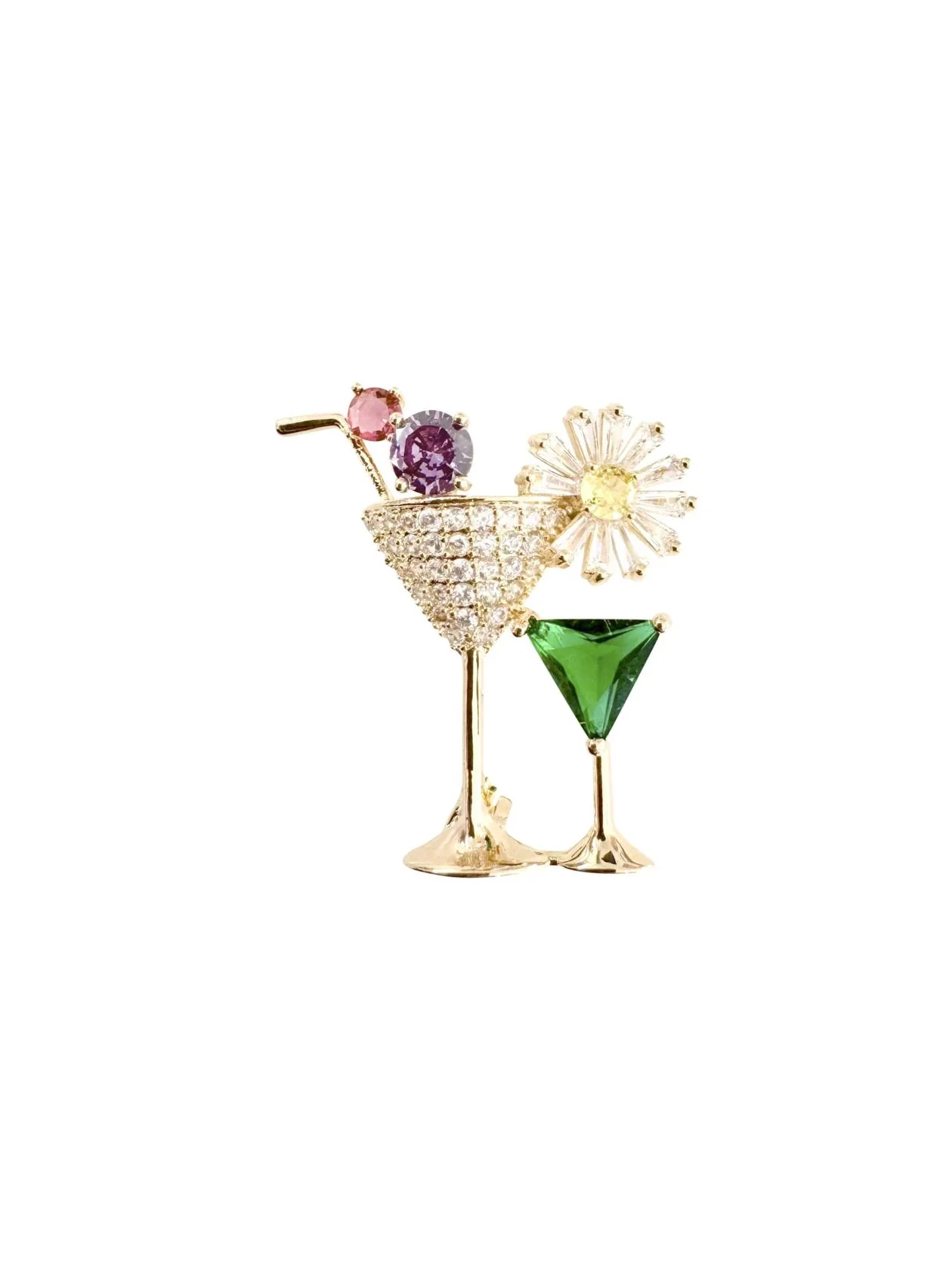 Martini Brooch