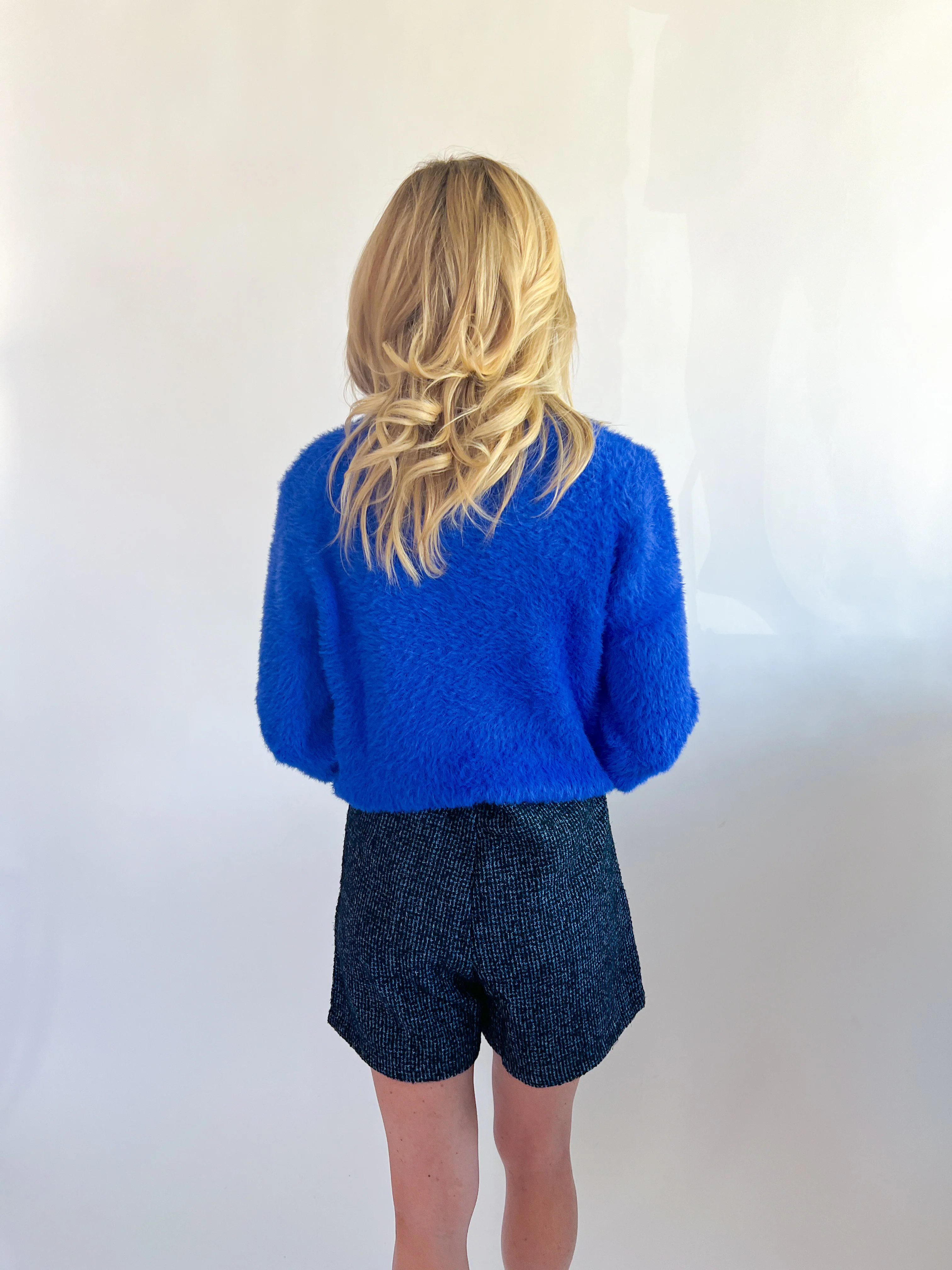 Midnight Blue Sophia Shorts - Image 2