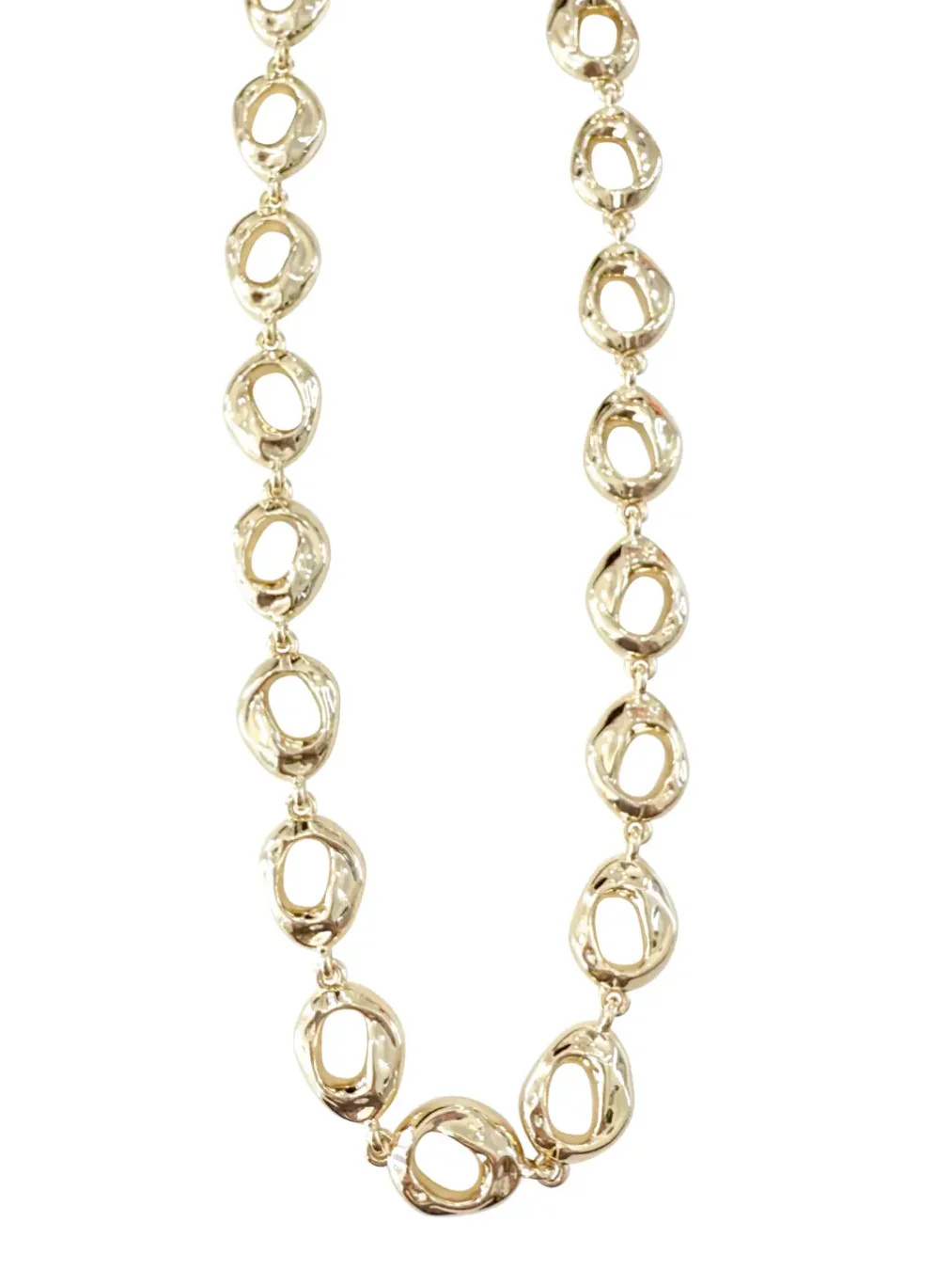 Oryan Open Circle Chain Link Necklace