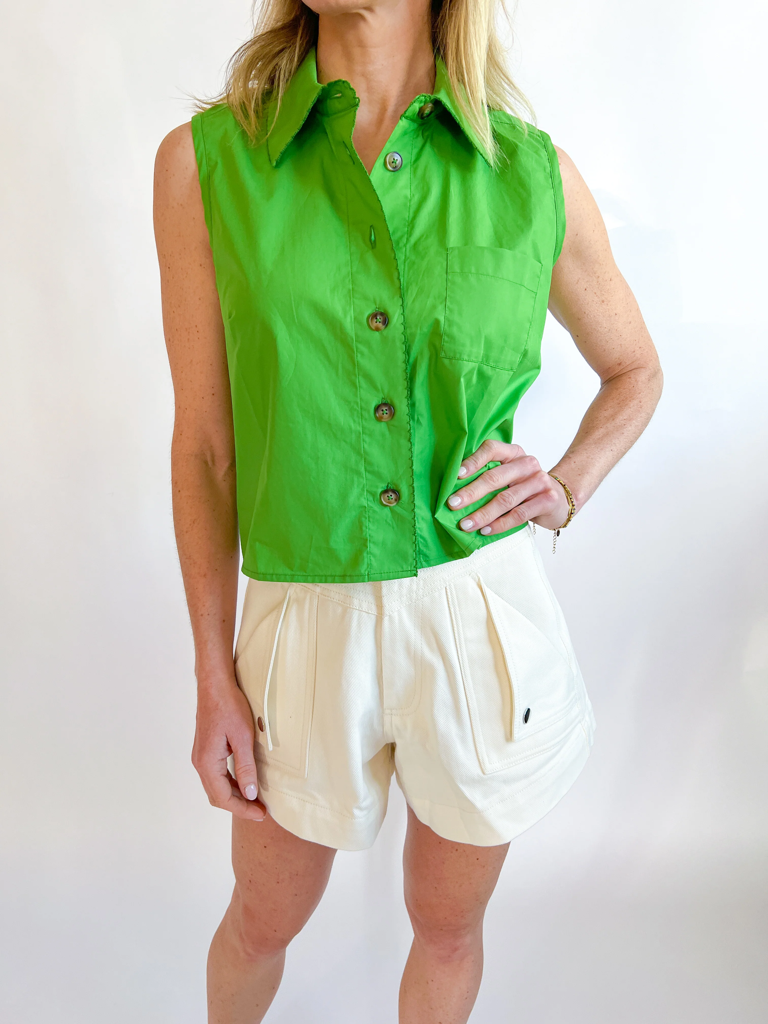 Green Paige Top - Image 5