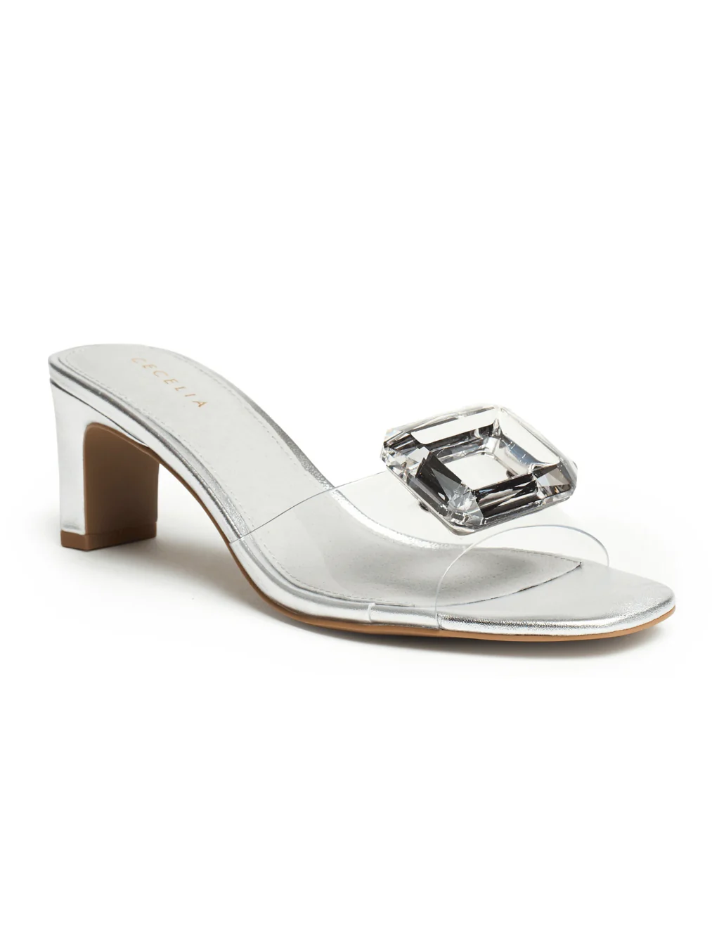 Park Ave Silver Gem Sandal