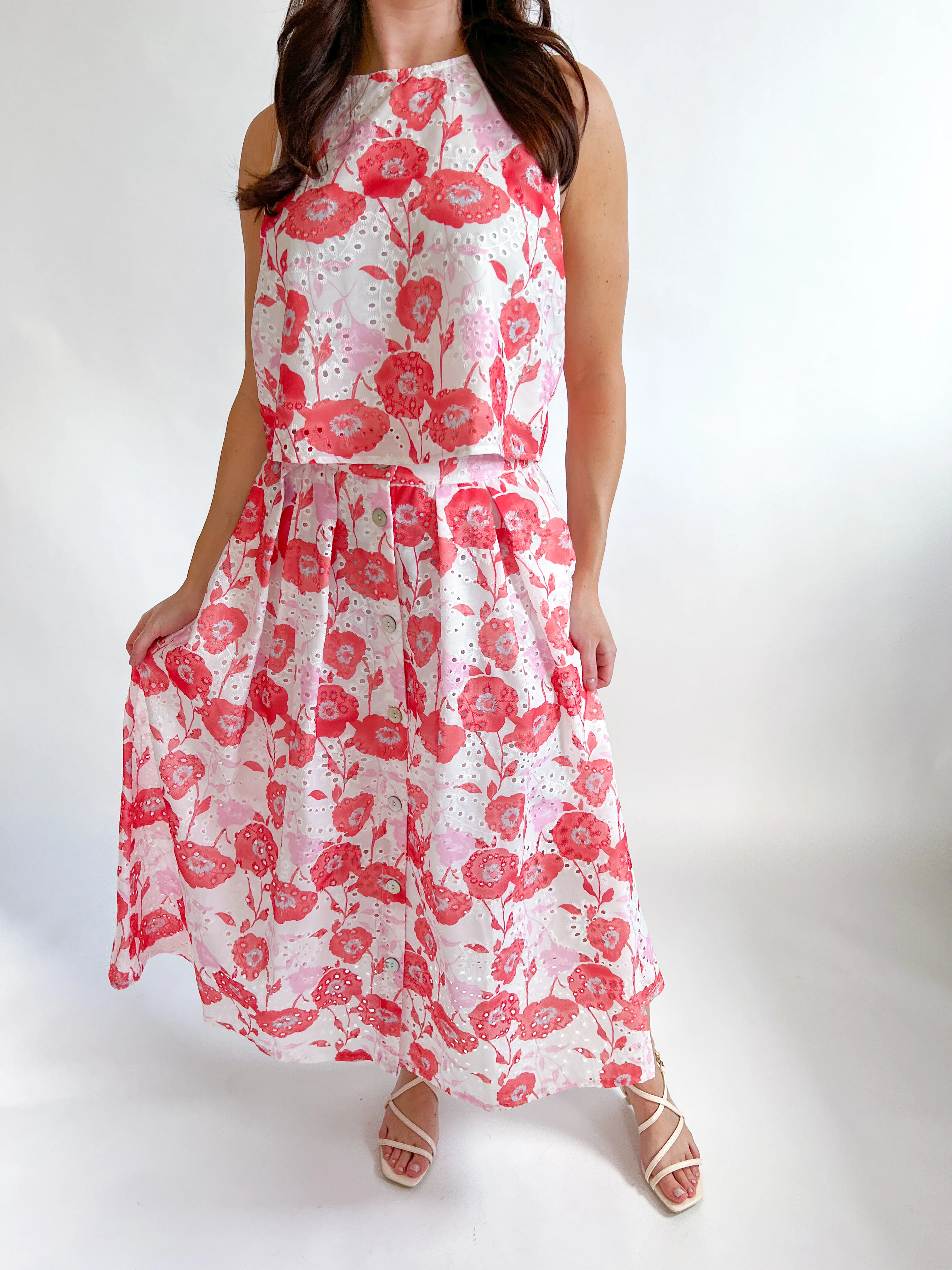Poppy Eyelet Top - Image 2