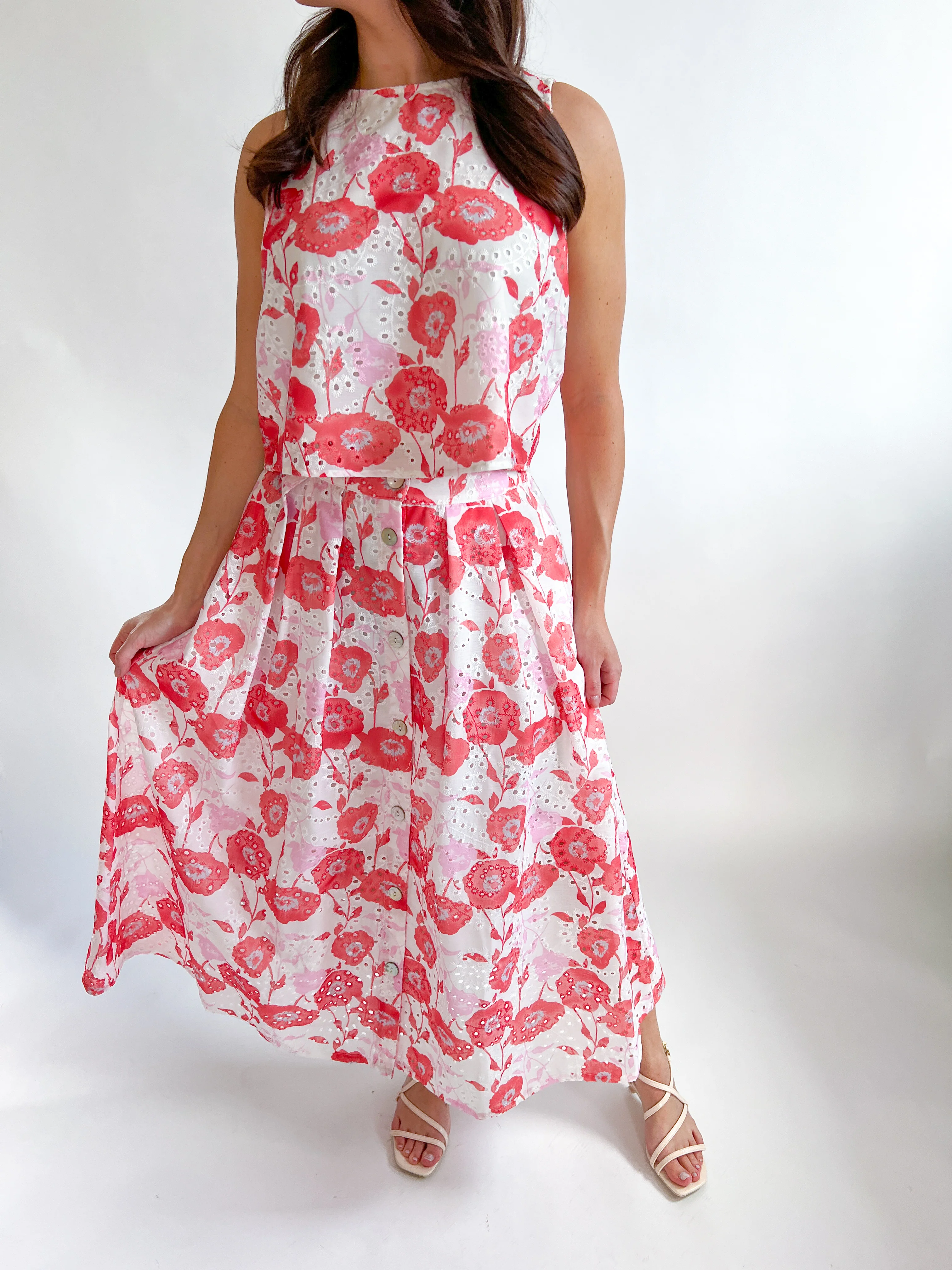 Poppy Eyelet Top - Image 3
