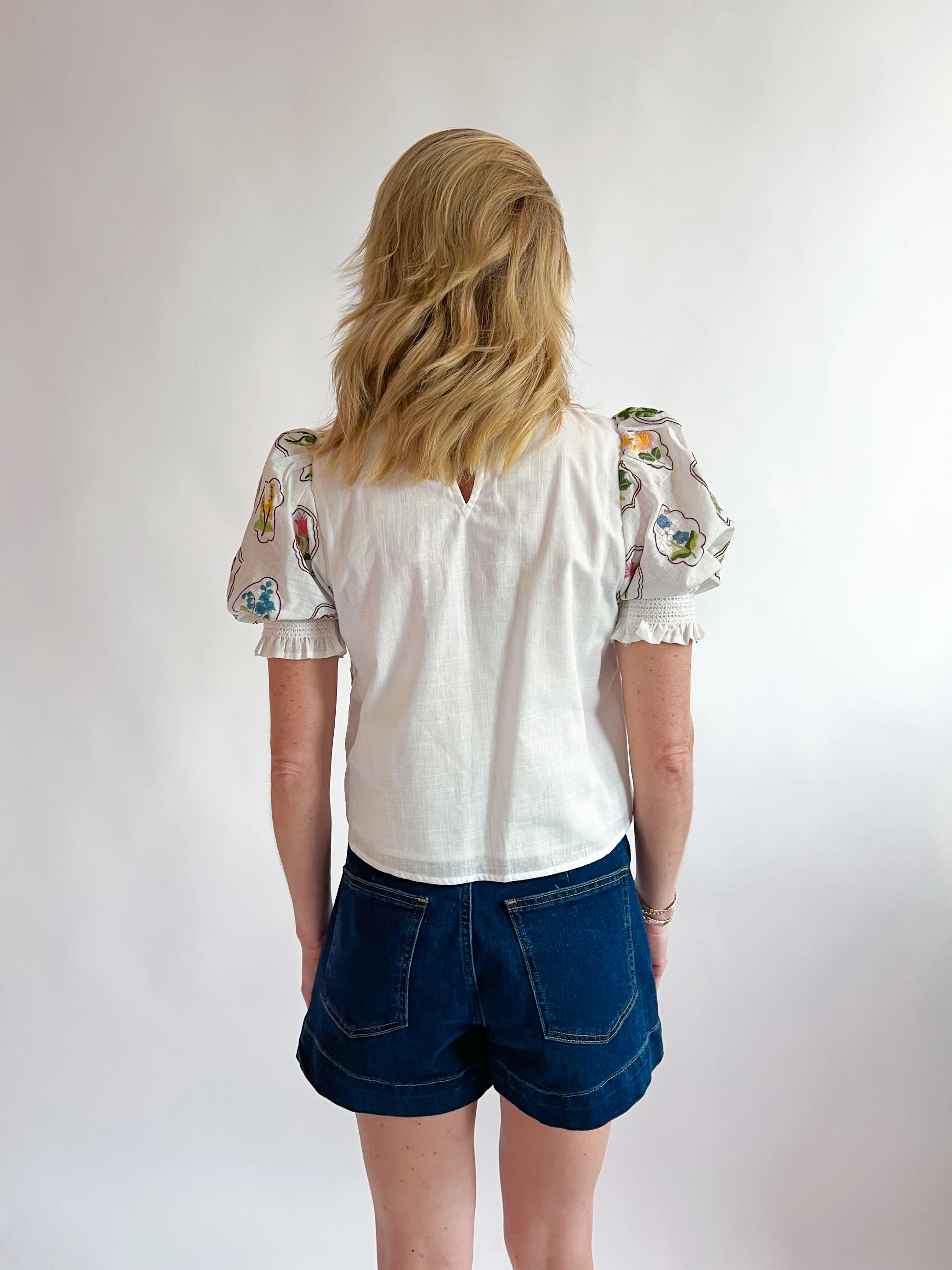 Hollie Off White Top - Image 3