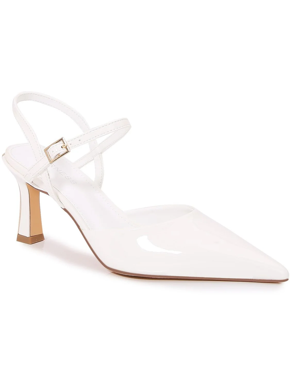 White Celine Heel