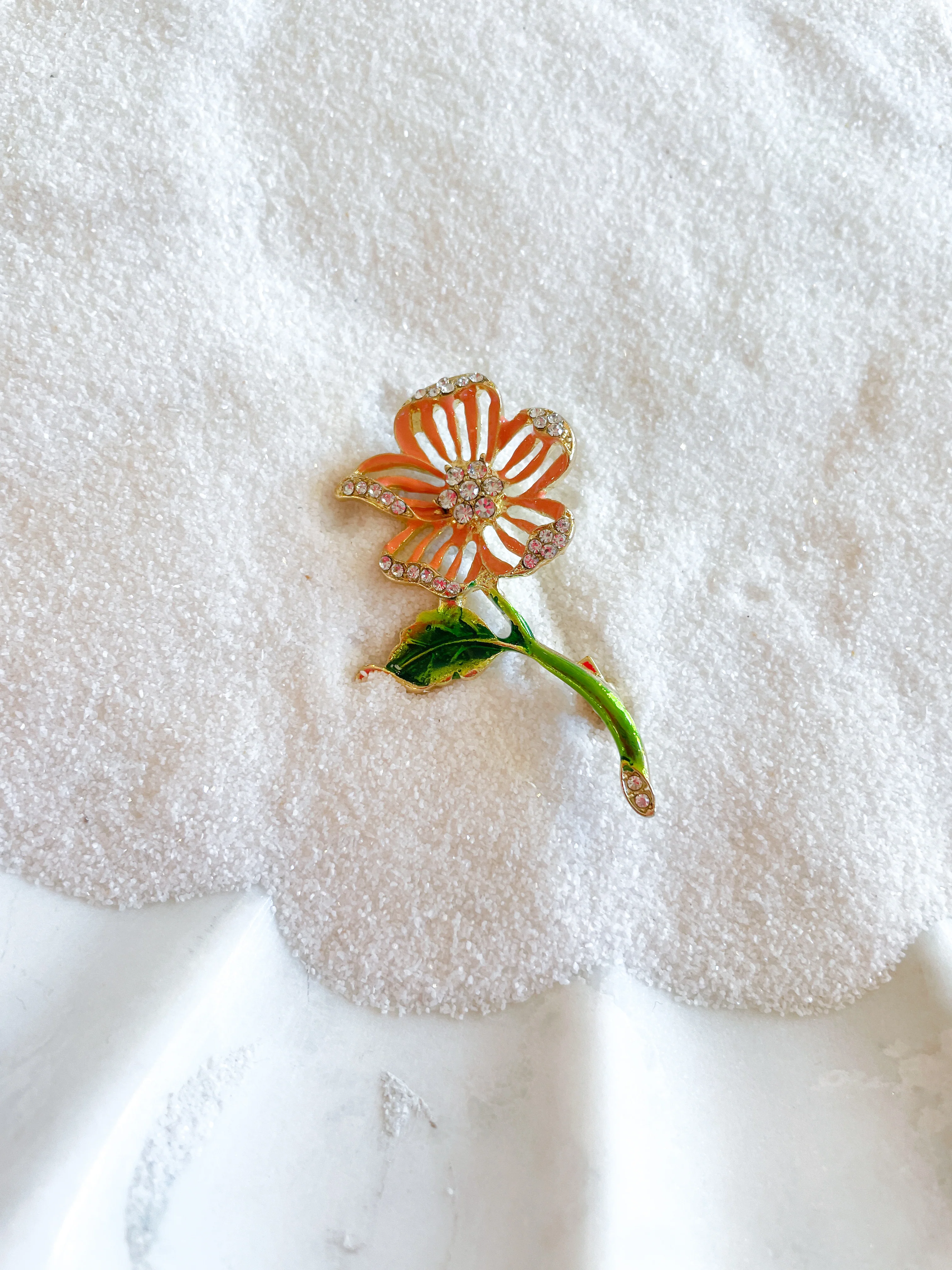 Retro Sunflower Brooch