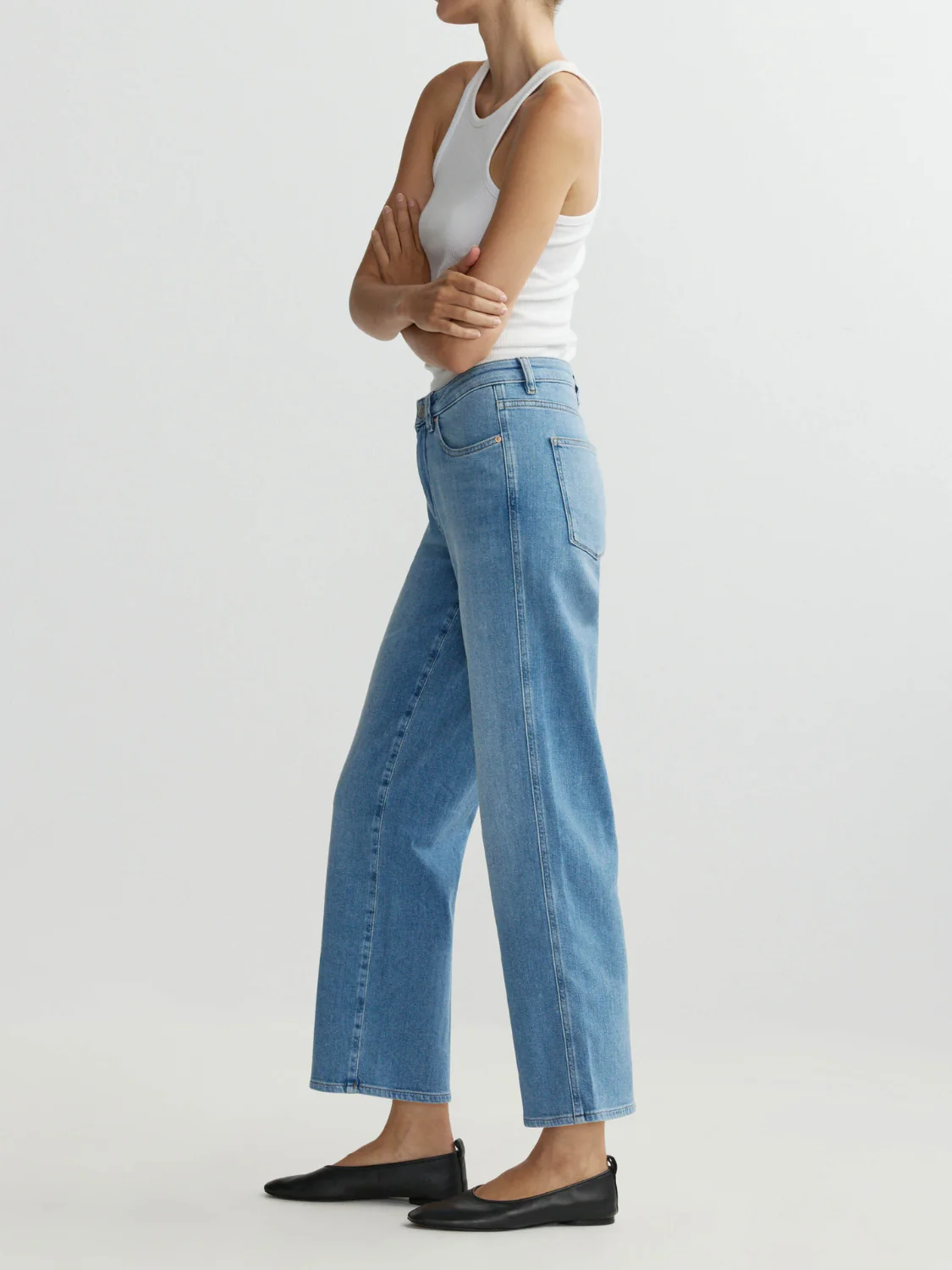Riverbank Pippa Wide Leg Jeans - Image 3