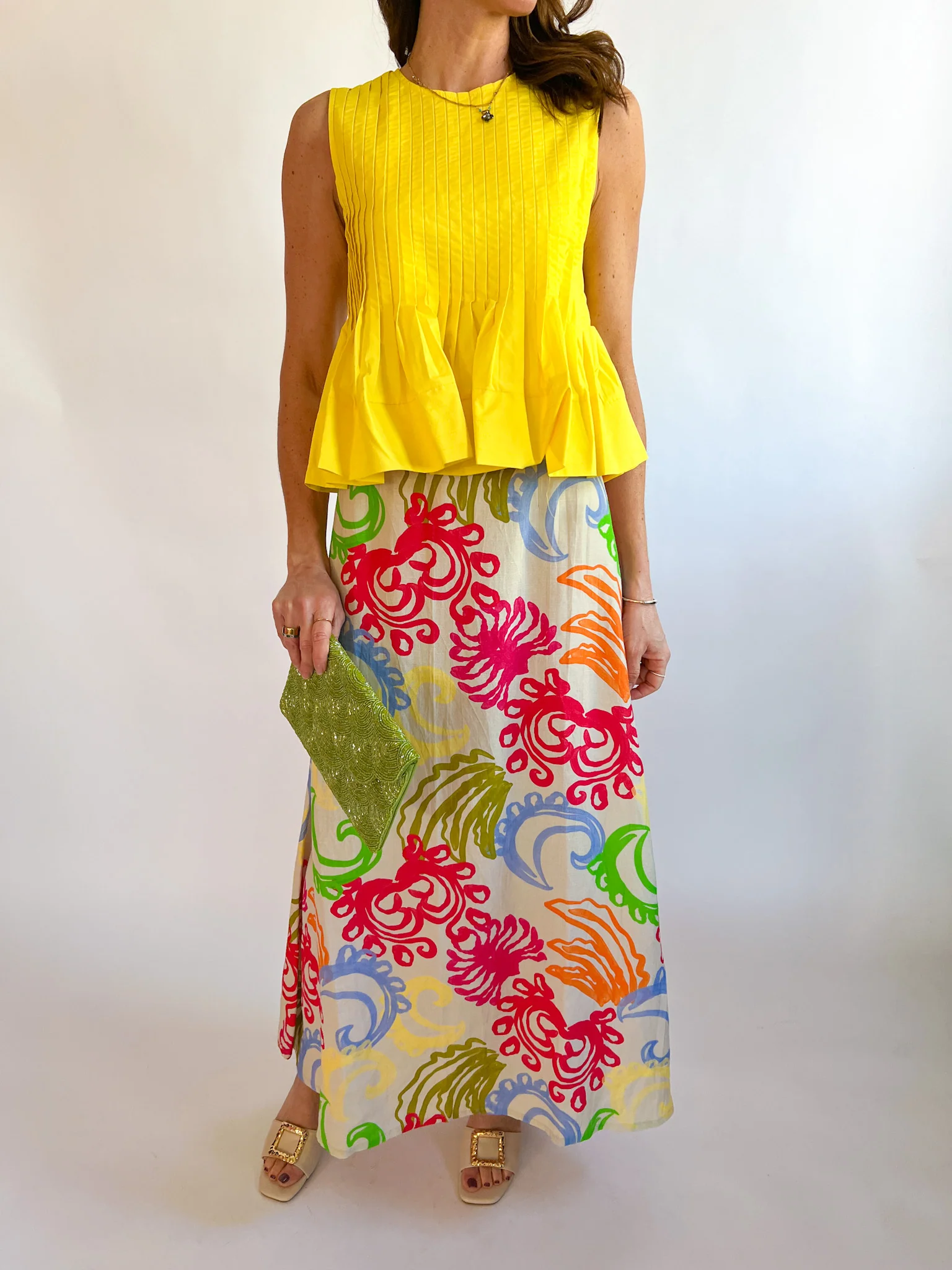 Poplin Pleated Top - Image 2