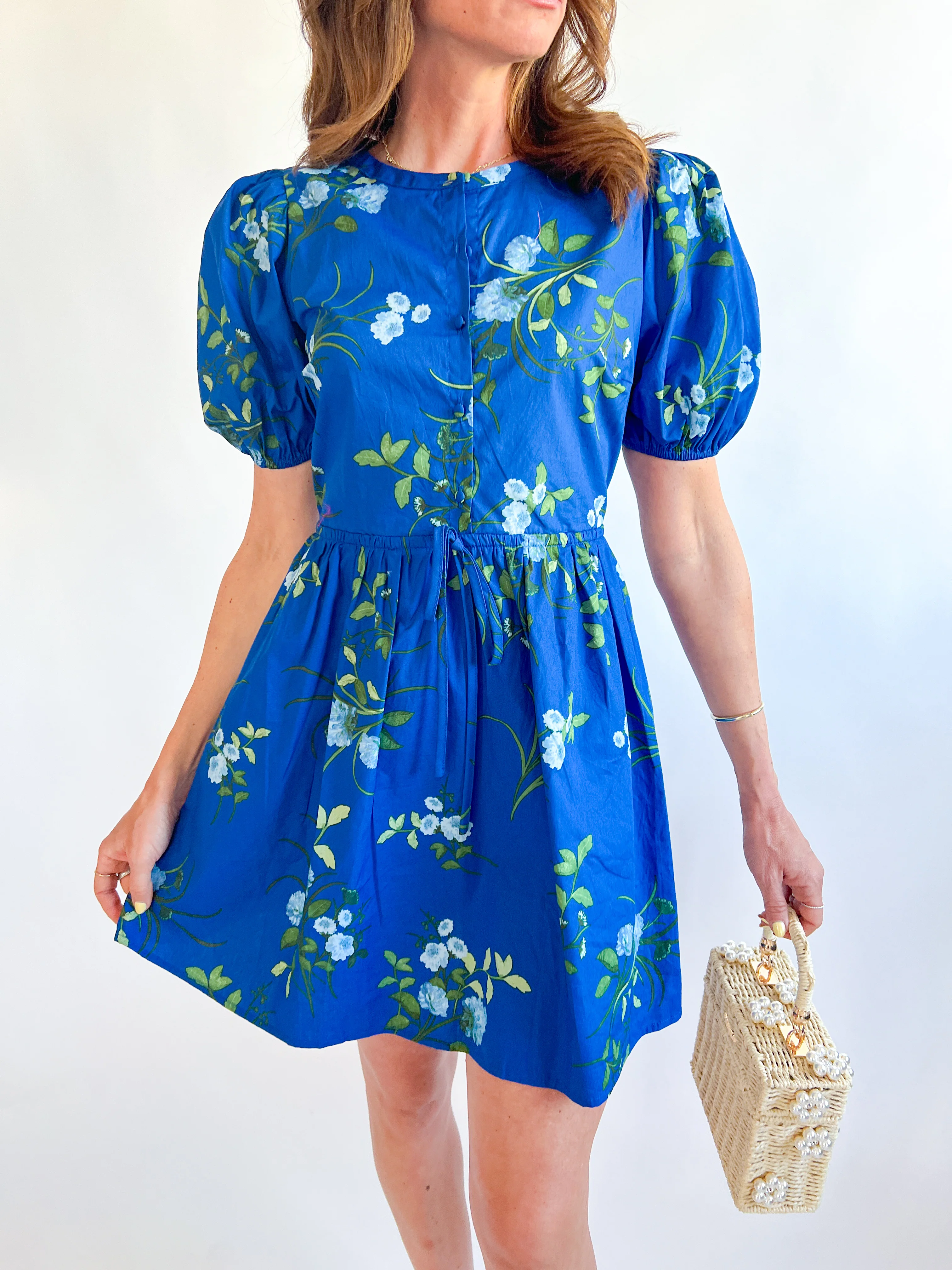 Sendra Puff Sleeve Mini Dress