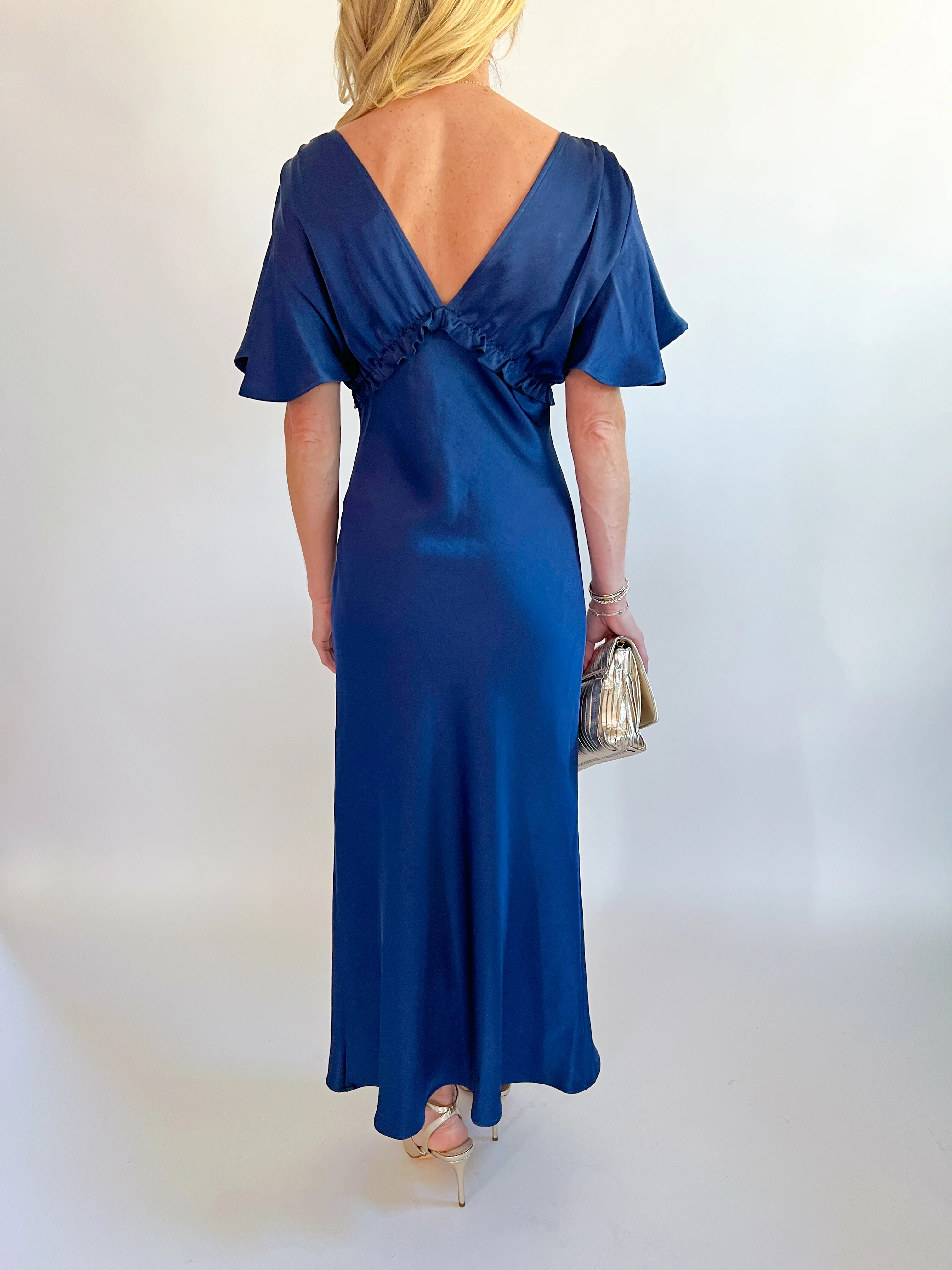 Shailene Flutter Sleeve Dress - Image 3
