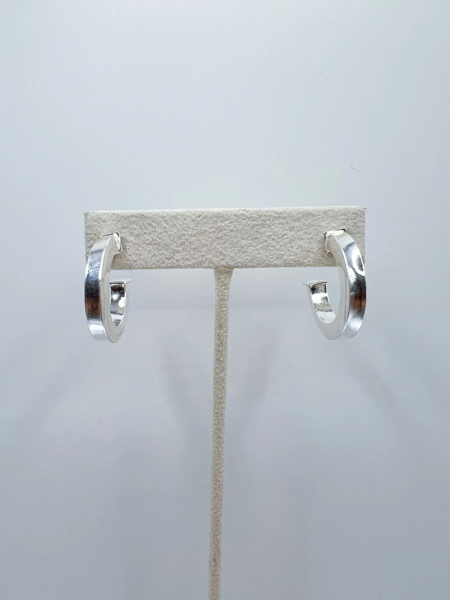 Silver Bianca Hoop - Image 2