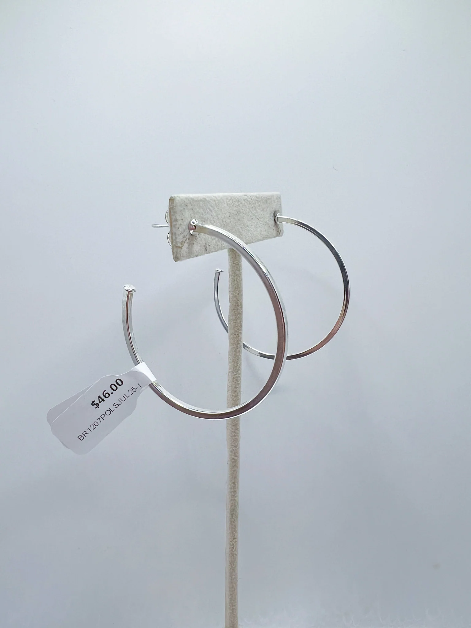 Silver Perfect Hoop