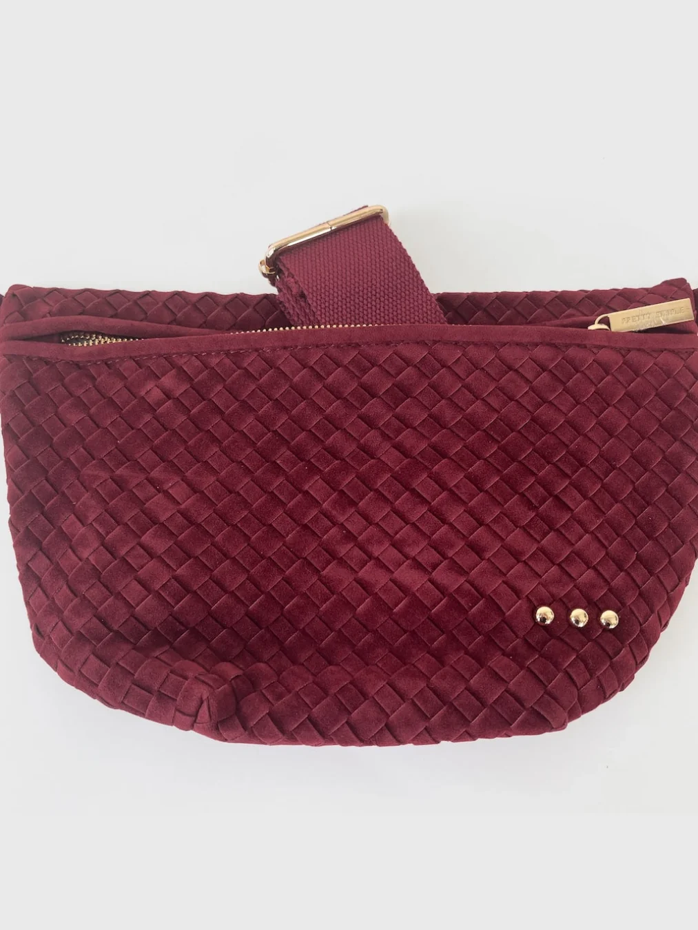 Suede Westlyn Woven Bum Bag