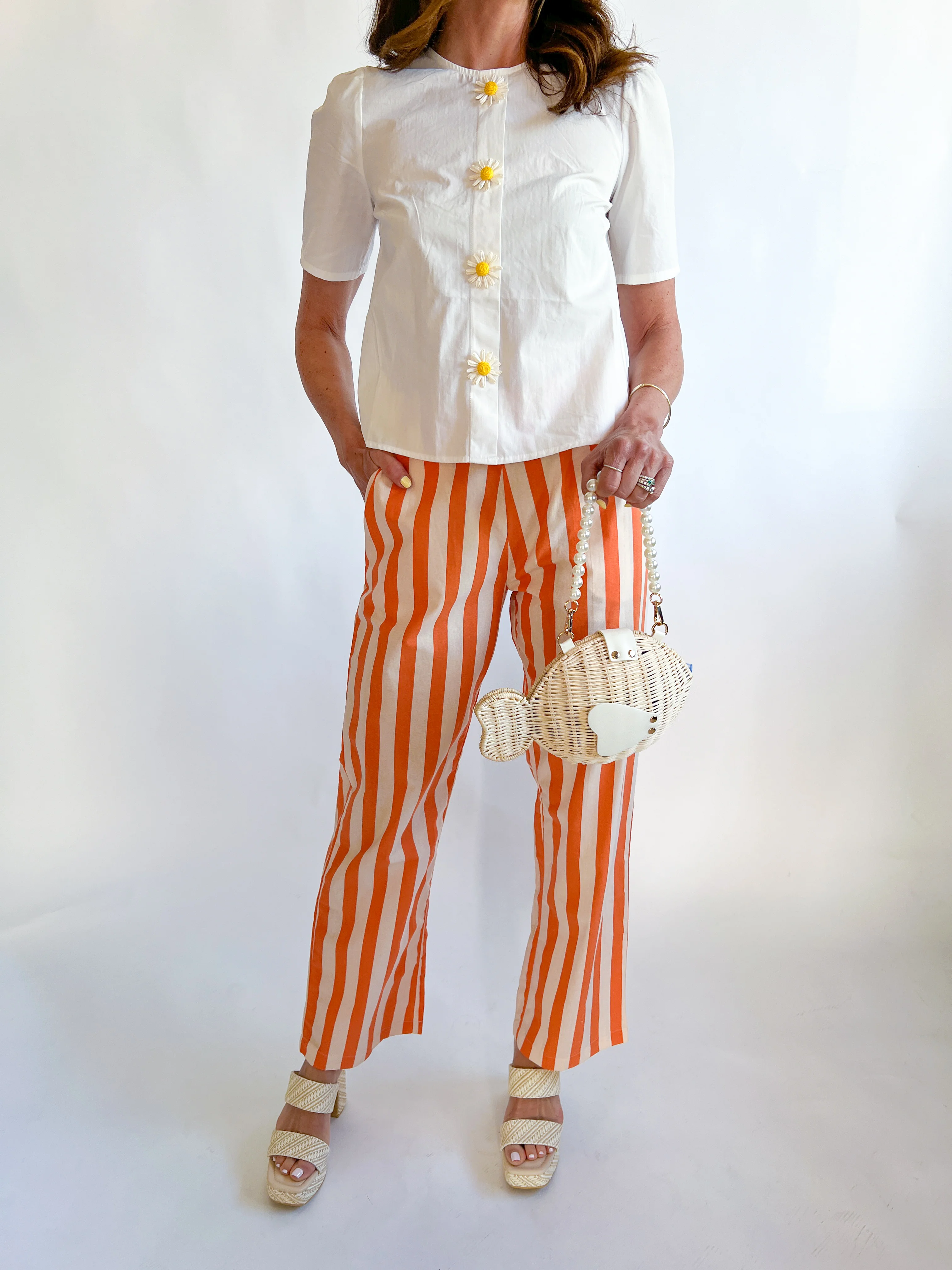 Sunflower Button Top - Image 4