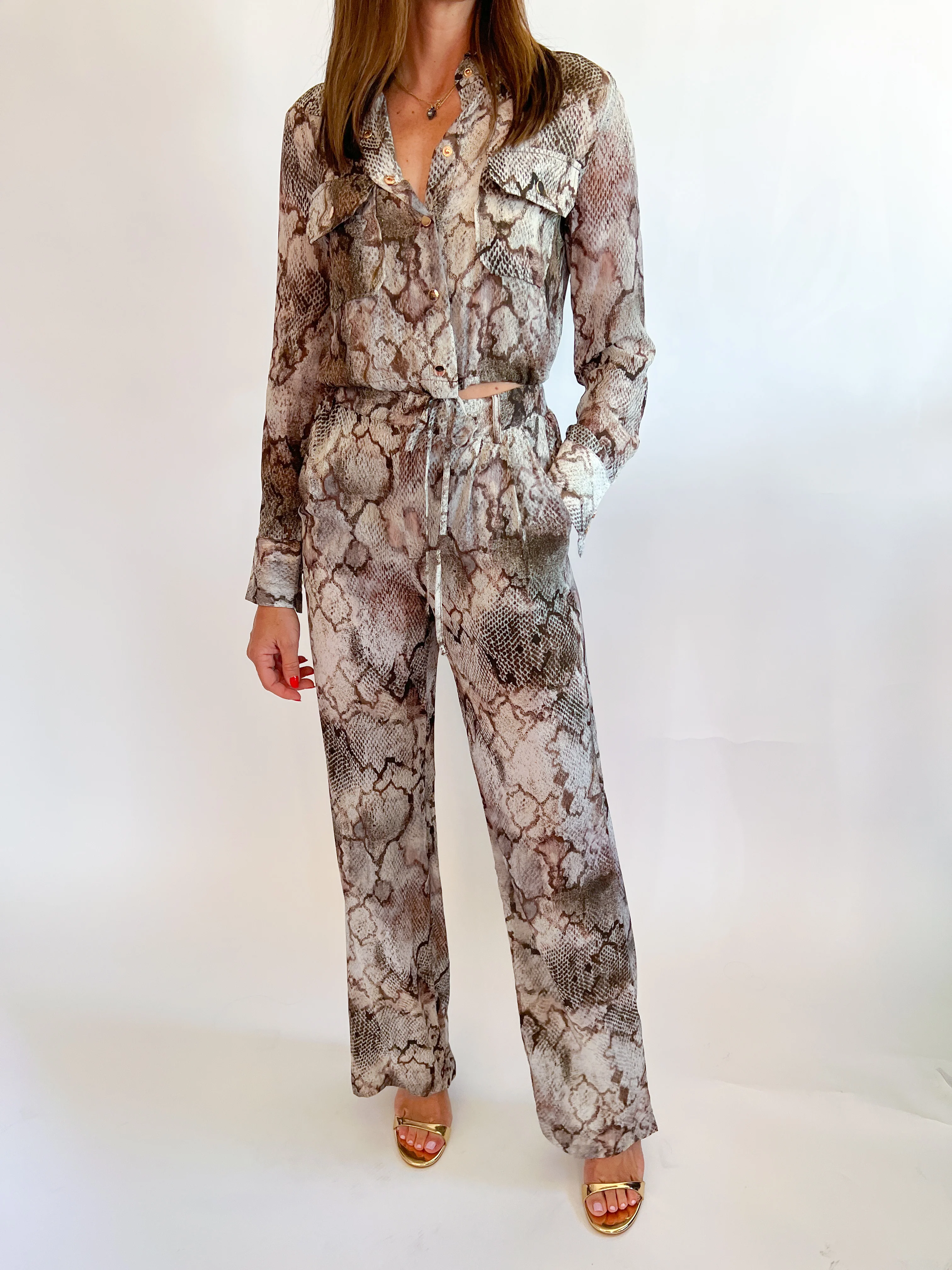 Willow Print Pants